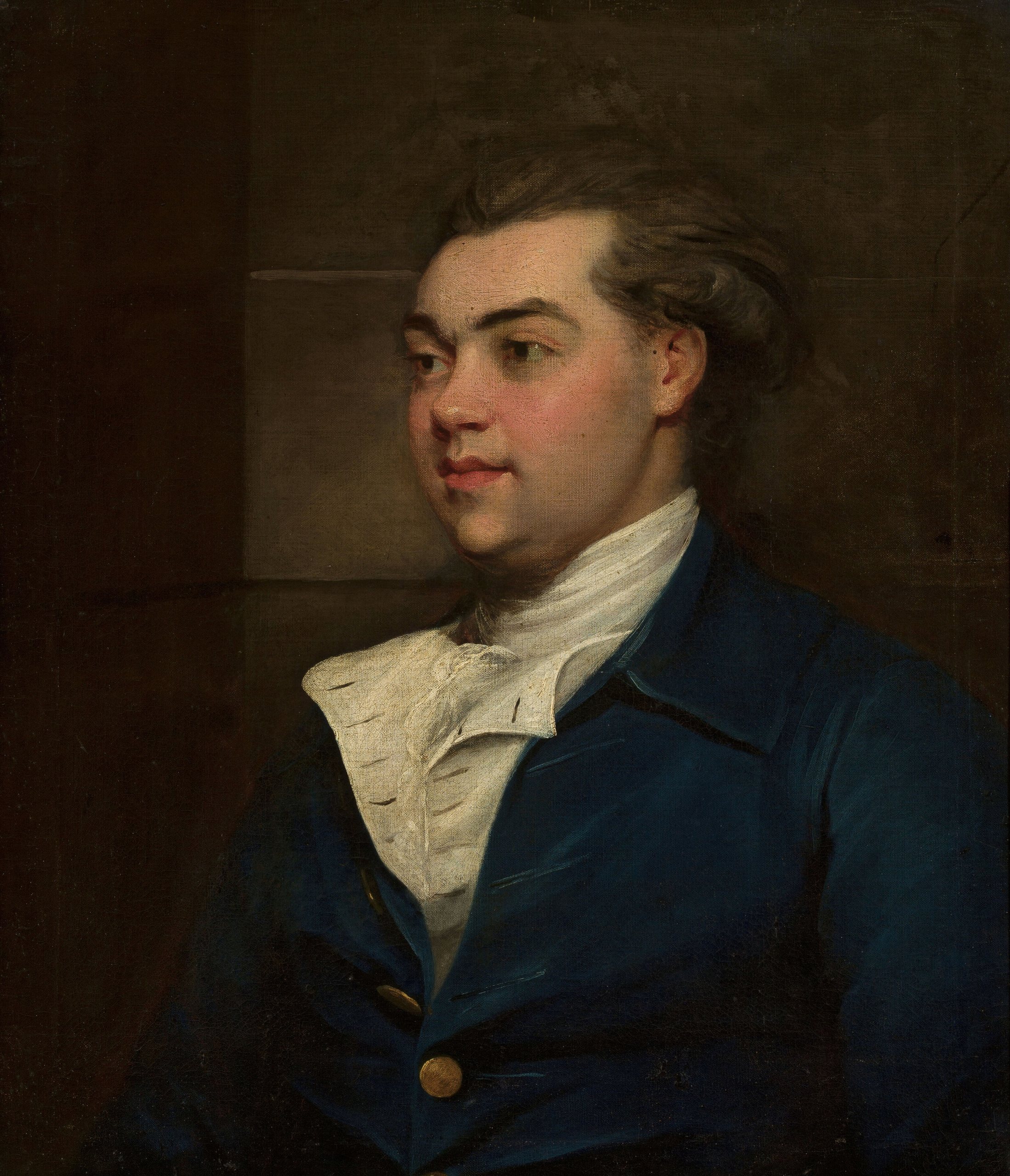 《一个男人的肖像》（Portrait of a man）｜约翰·霍普纳 John Hoppner｜不明