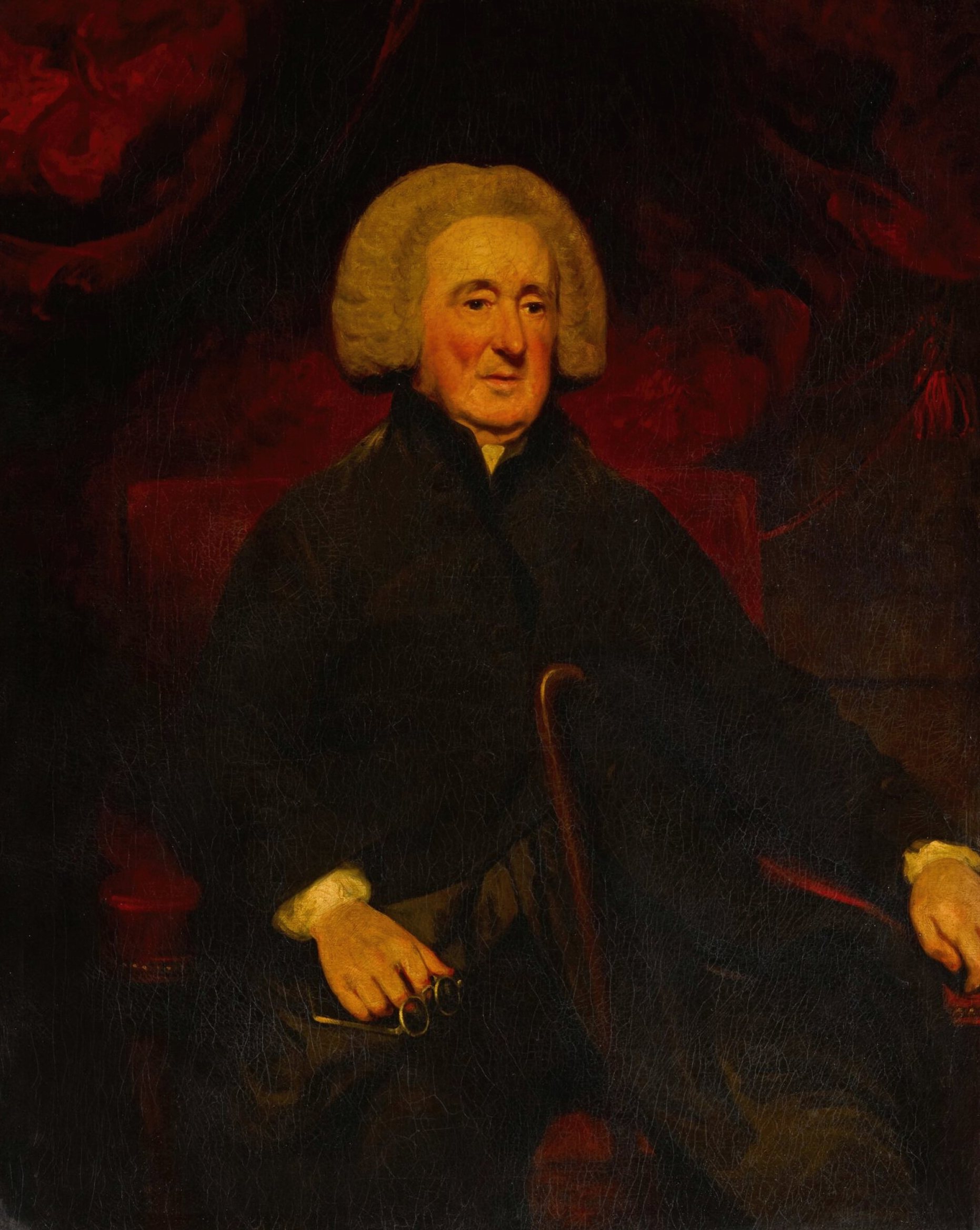 《科尔切斯特副主教兼巴斯和韦尔斯主教查尔斯·莫斯的肖像》（Portrait of Charles Moss, Archdeacon of Colchester and Bishop of Bath and Wells）｜约翰·霍普纳 John Hoppner｜不明