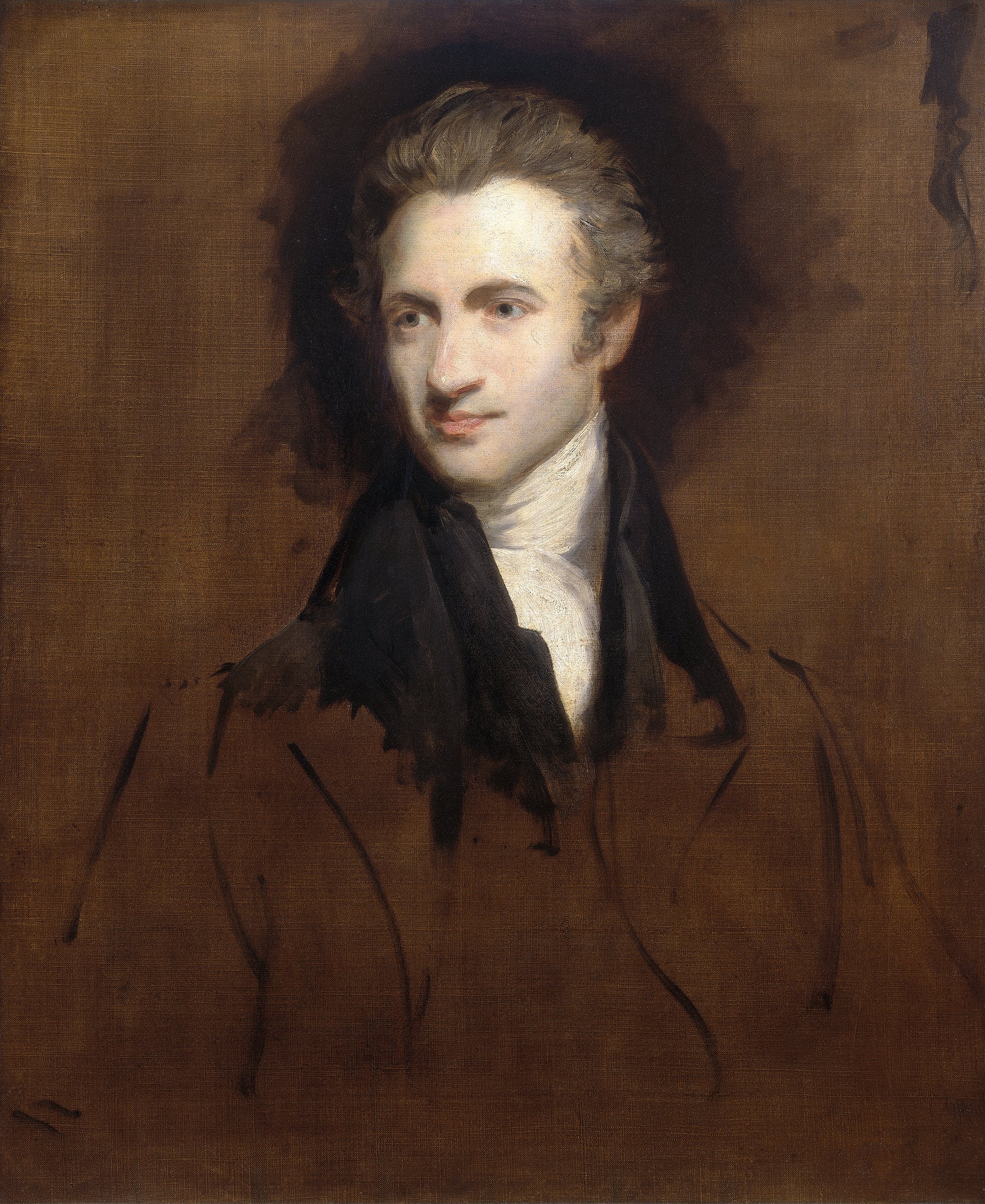 《绅士肖像》（Portrait of a Gentleman）｜约翰·霍普纳 John Hoppner｜约 1810-1815