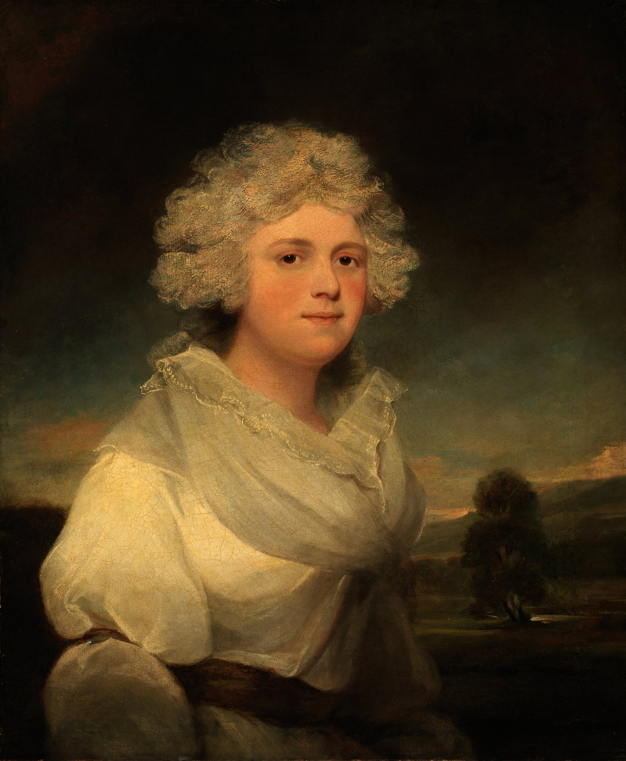 《阿宾顿夫人》（Mrs. Abington）｜约翰·霍普纳 John Hoppner｜不明