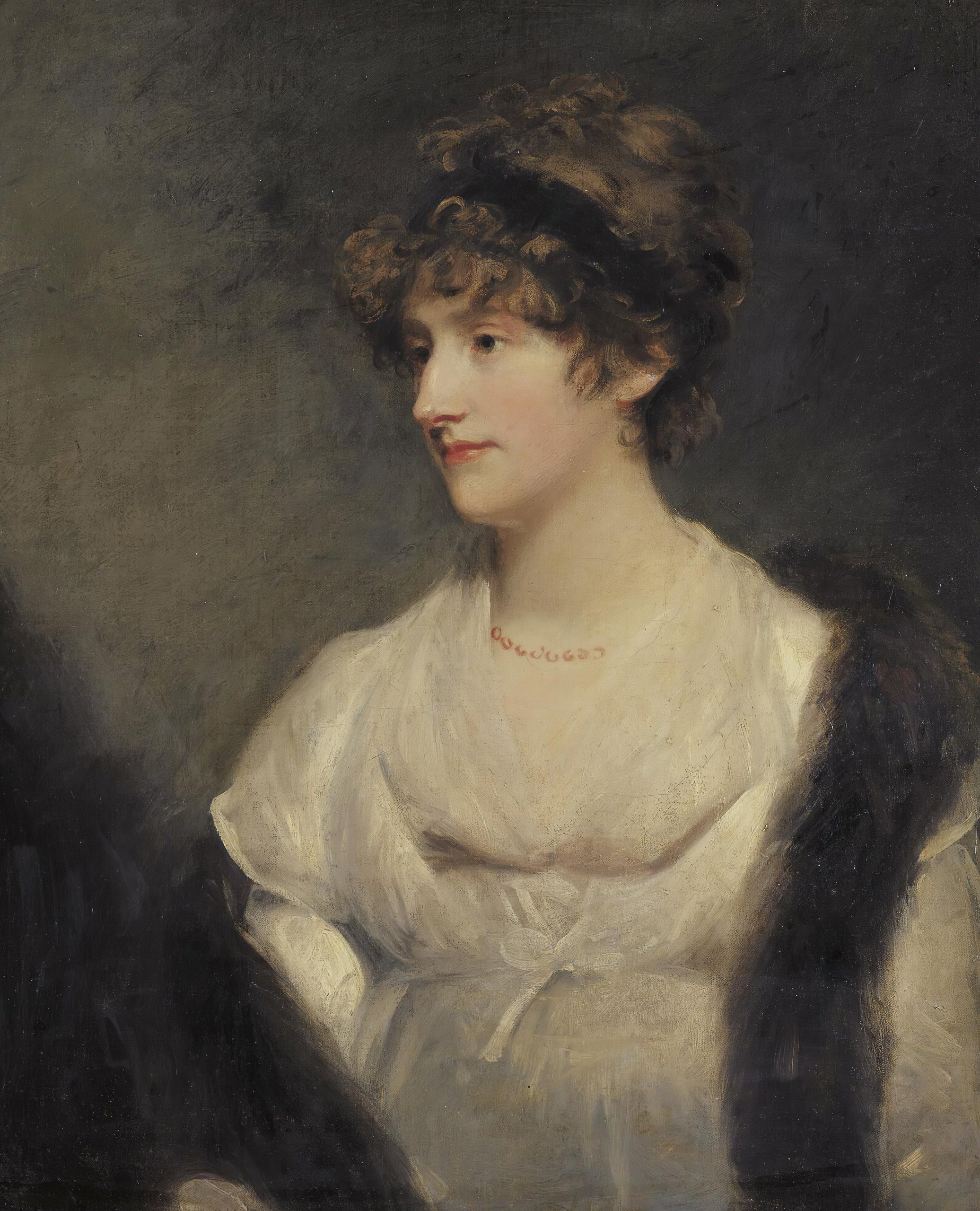 《简·弗里尔的肖像，奥德夫人》（Portrait Of Jane Frere, Lady Orde）｜约翰·霍普纳 John Hoppner｜不明