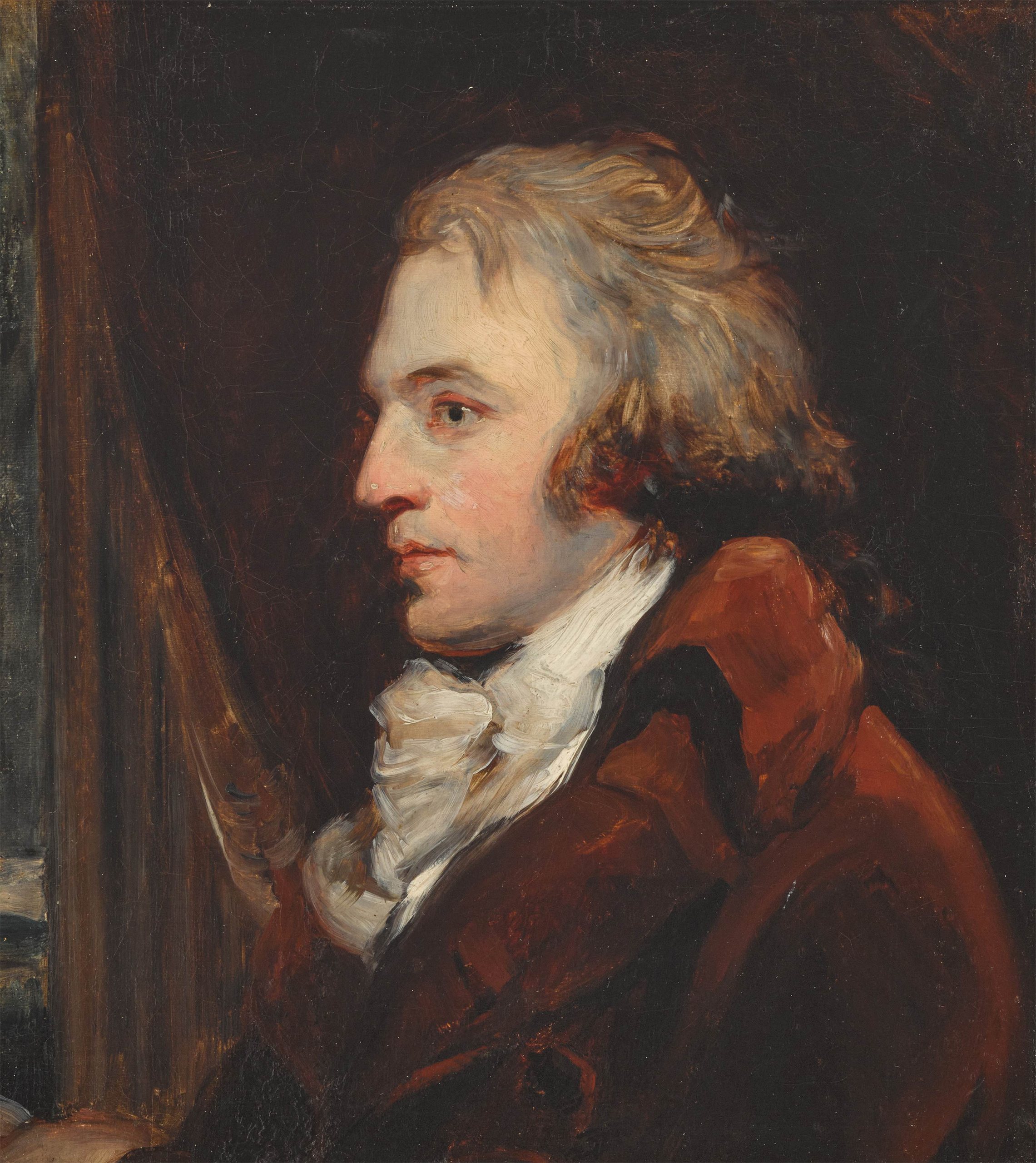 《自画像》（Self-portrait）｜约翰·霍普纳 John Hoppner｜不明