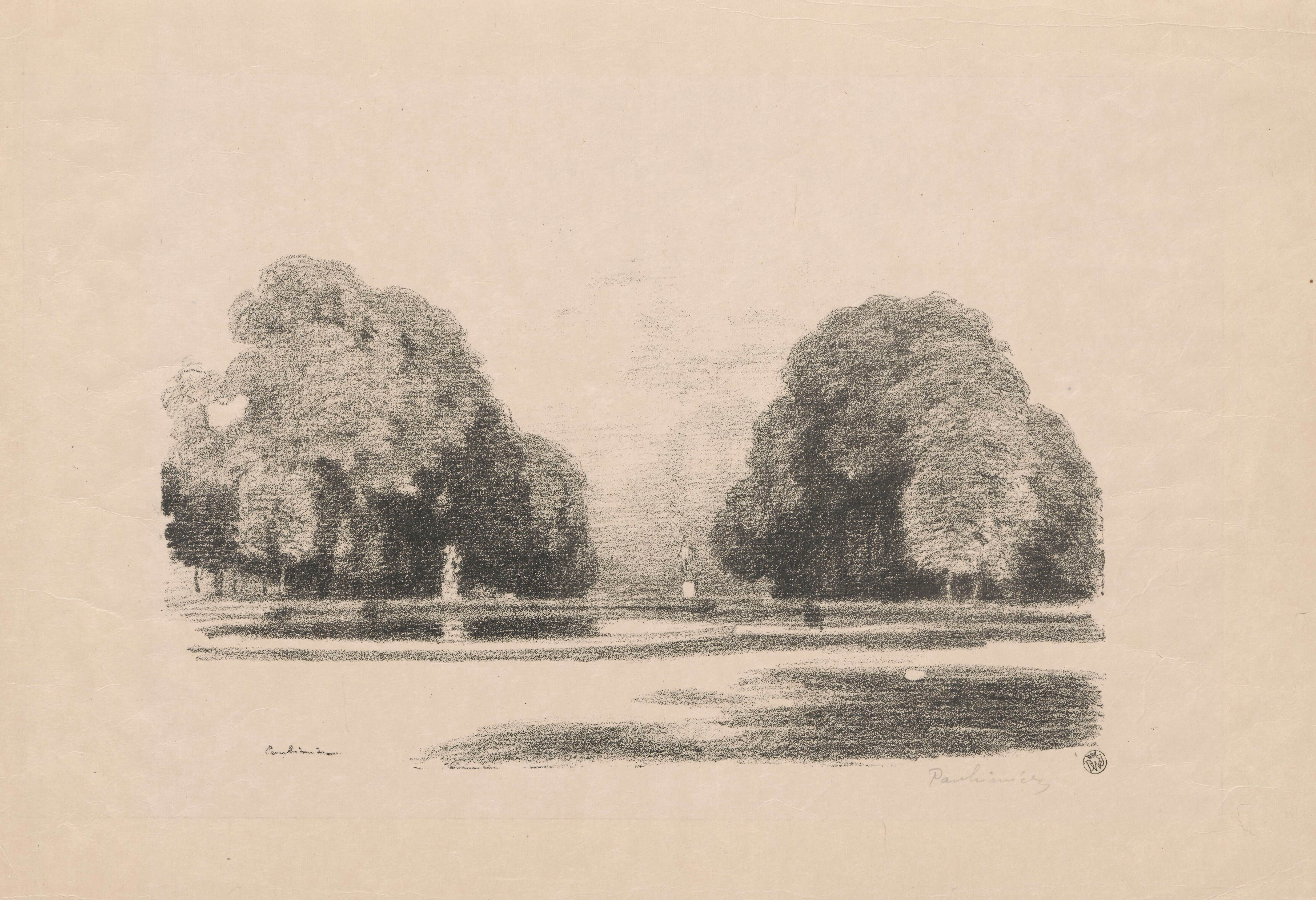 《圣克劳德大道》（Avenue in St. Cloud）｜约瑟夫·潘凯维奇 Józef Pankiewicz｜1906