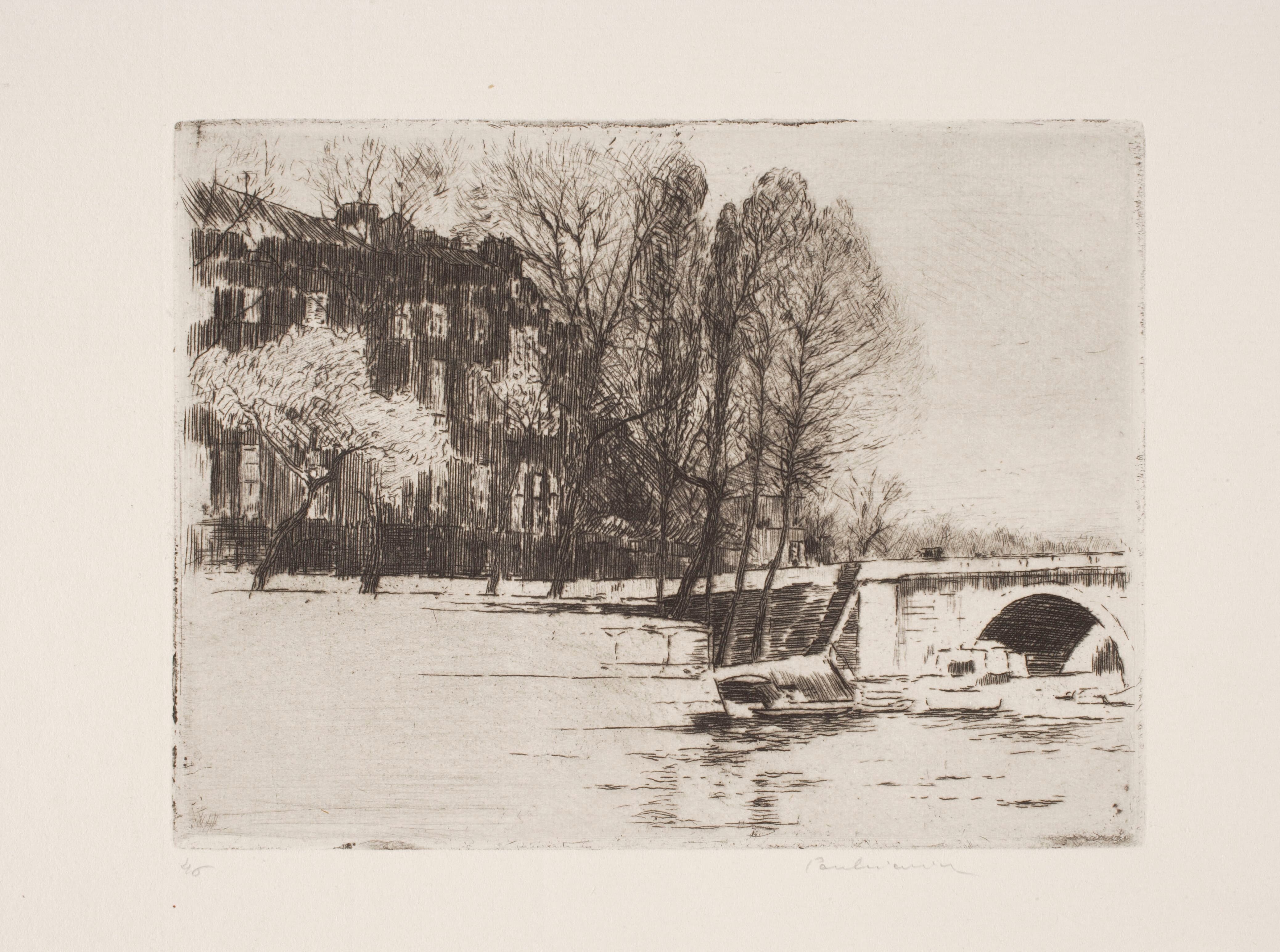 《巴黎。兰伯特酒店》（Paris. Hotel Lambert）｜约瑟夫·潘凯维奇 Józef Pankiewicz｜1906