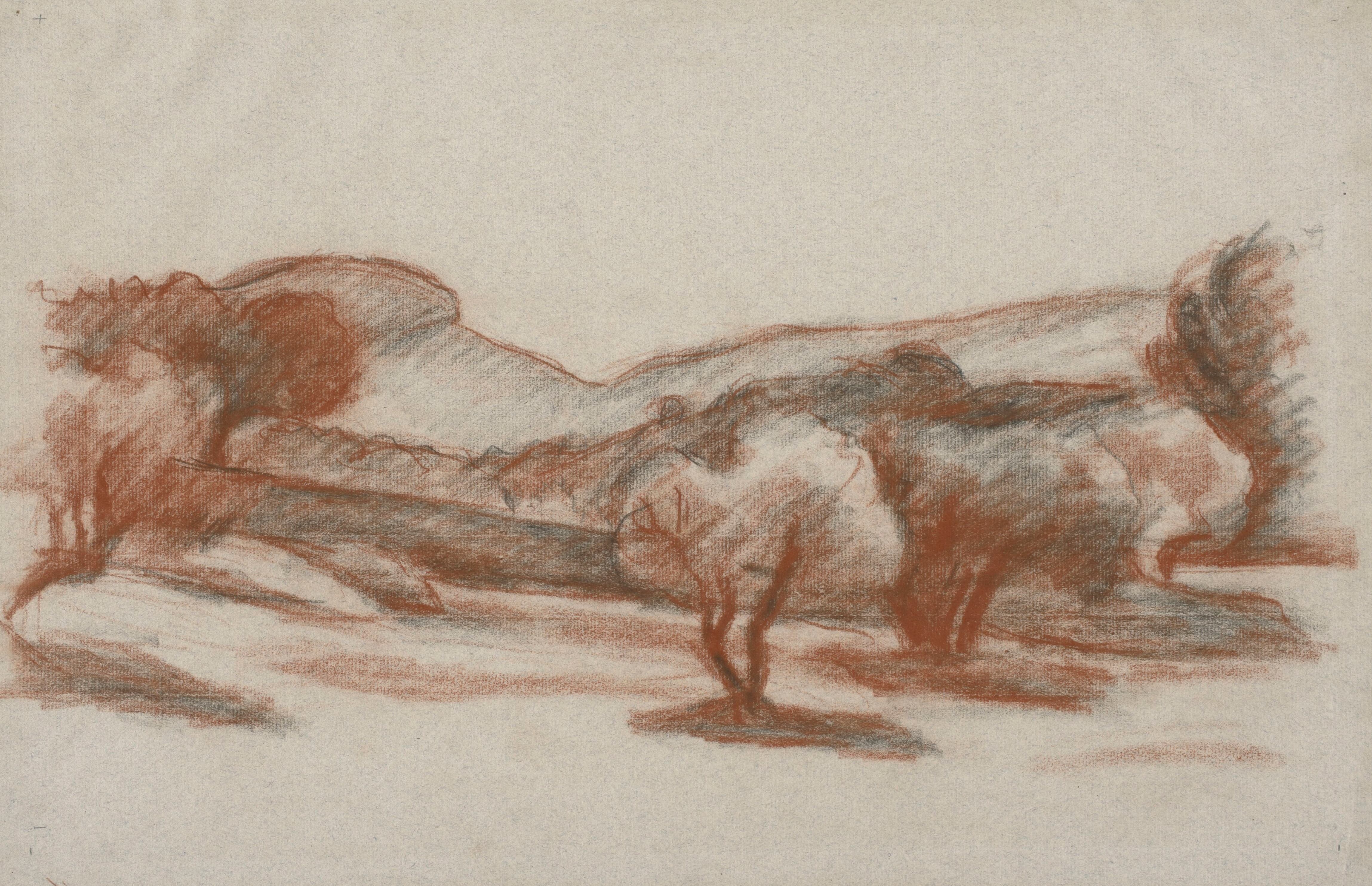 《卡西斯的风景》（Landscape in Cassis）｜约瑟夫·潘凯维奇 Józef Pankiewicz｜1928