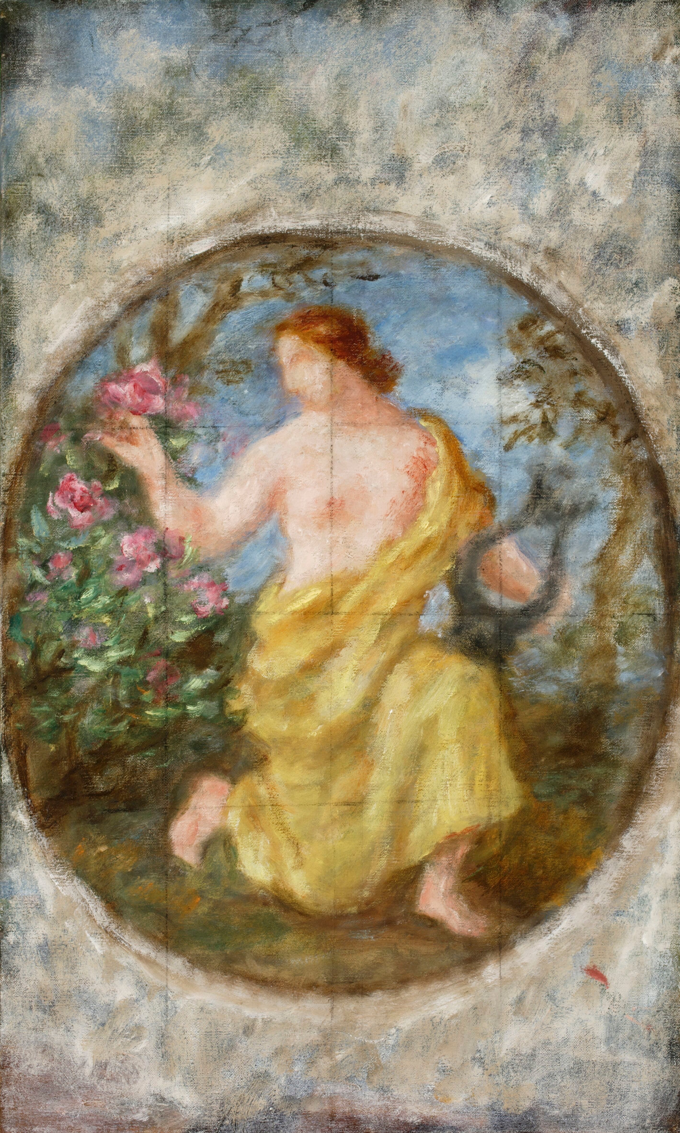 《音乐或诗歌的寓言》（Allegory of music or poetry）｜约瑟夫·潘凯维奇 Józef Pankiewicz｜1929