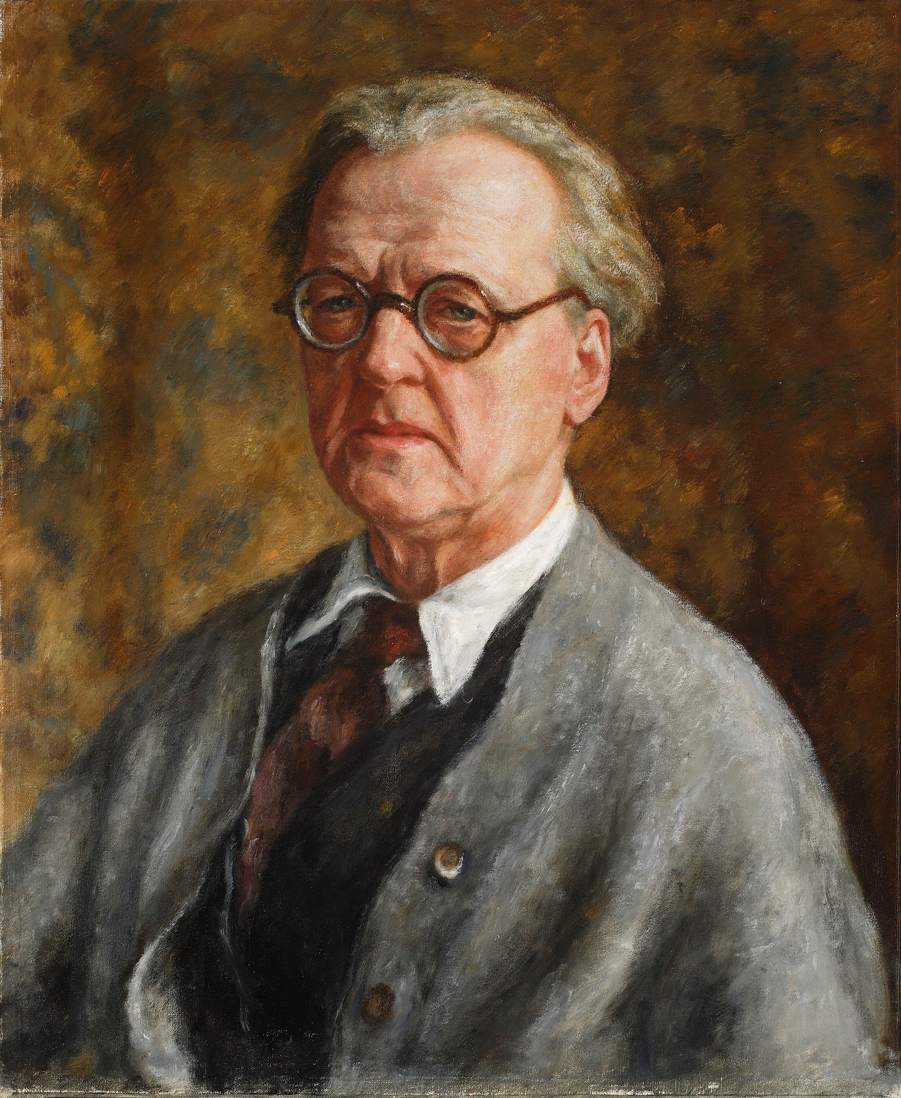 《自画像》（Self-portrait）｜约瑟夫·潘凯维奇 Józef Pankiewicz｜1933