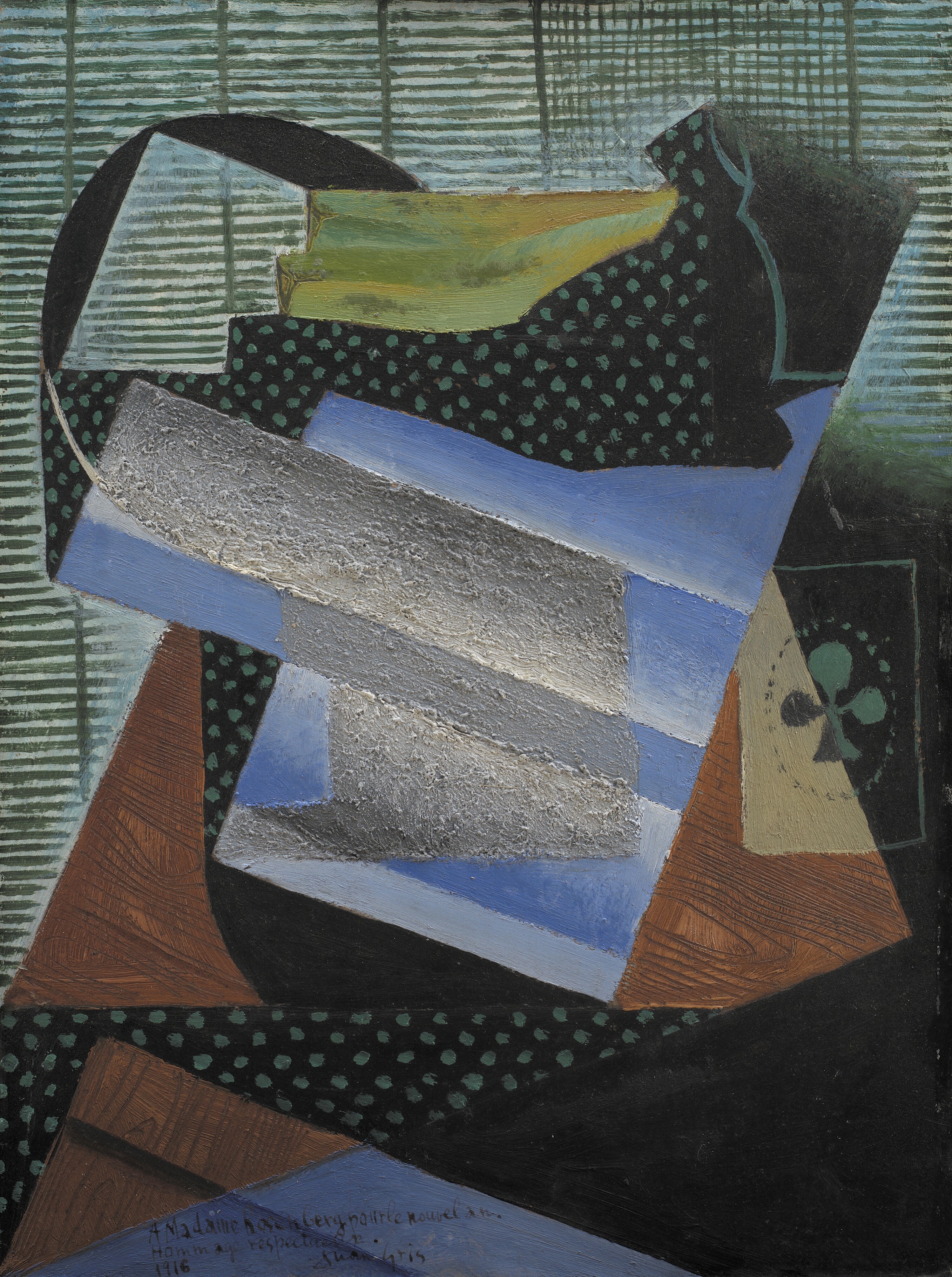 《静物》（still life）｜胡安·格里斯 Juan Gris｜1916