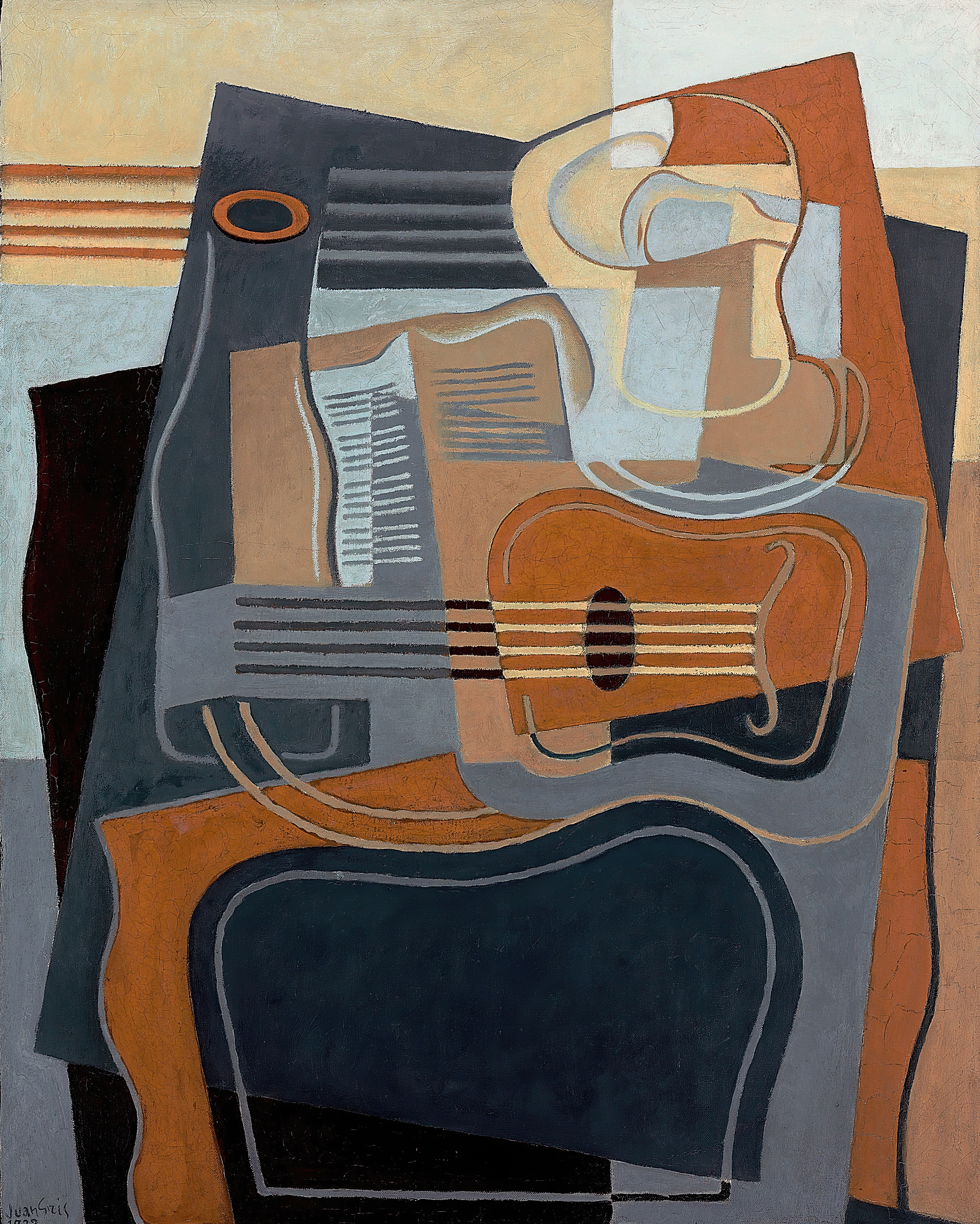 《the pedestal table》｜胡安·格里斯 Juan Gris｜1922