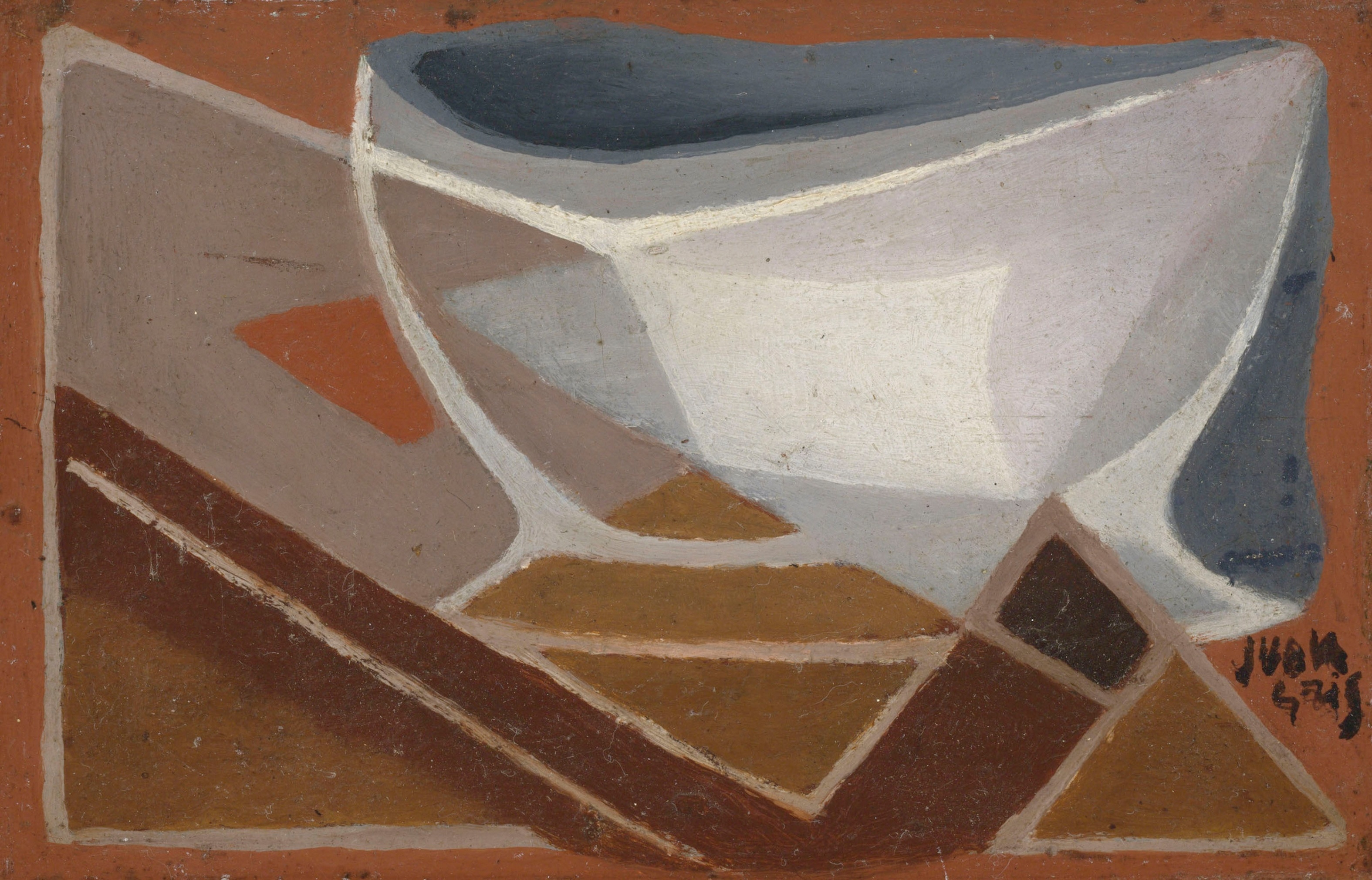 《螺栓管》（bol et pipe）｜胡安·格里斯 Juan Gris｜1924