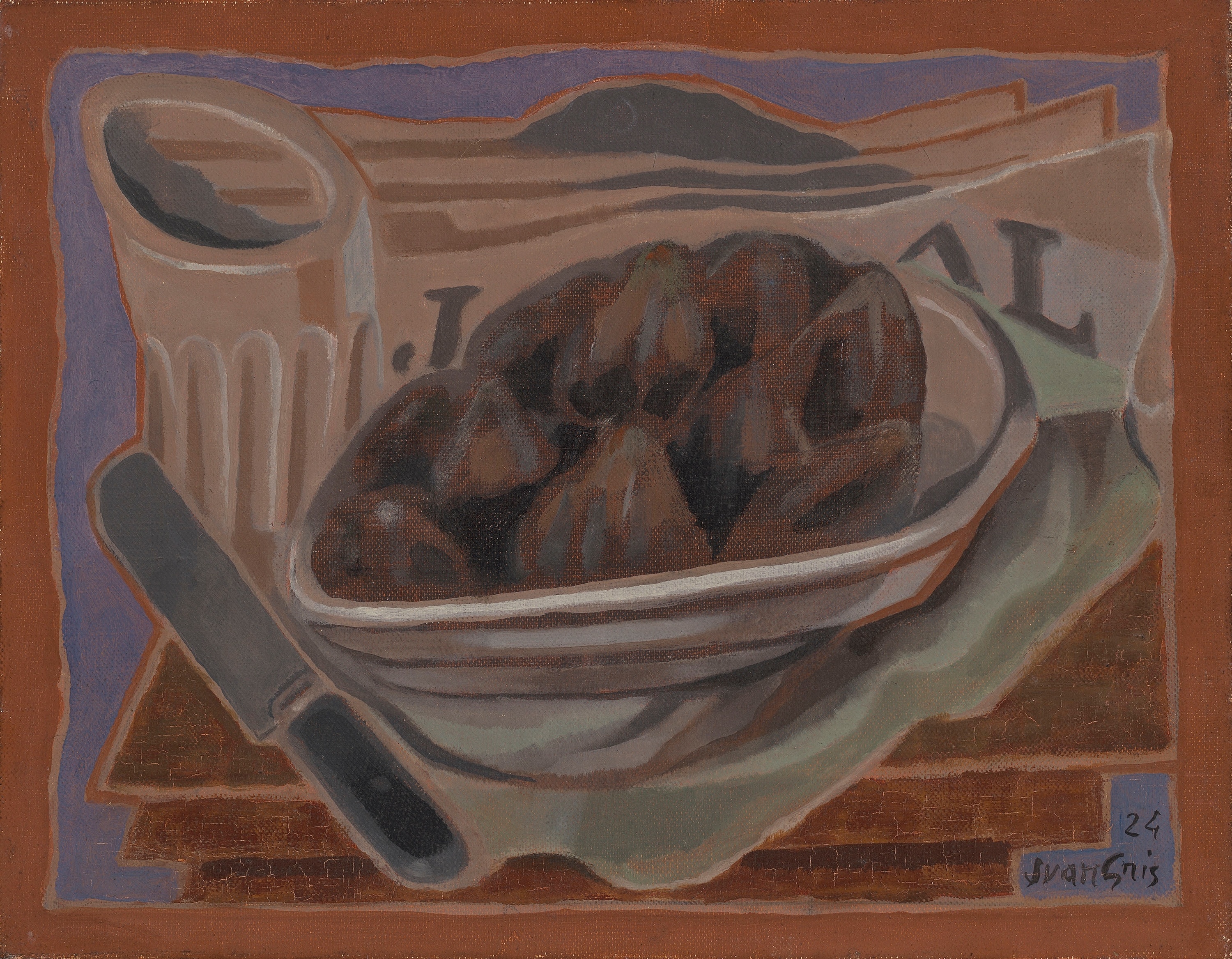 《无花果》（figs）｜胡安·格里斯 Juan Gris｜1924