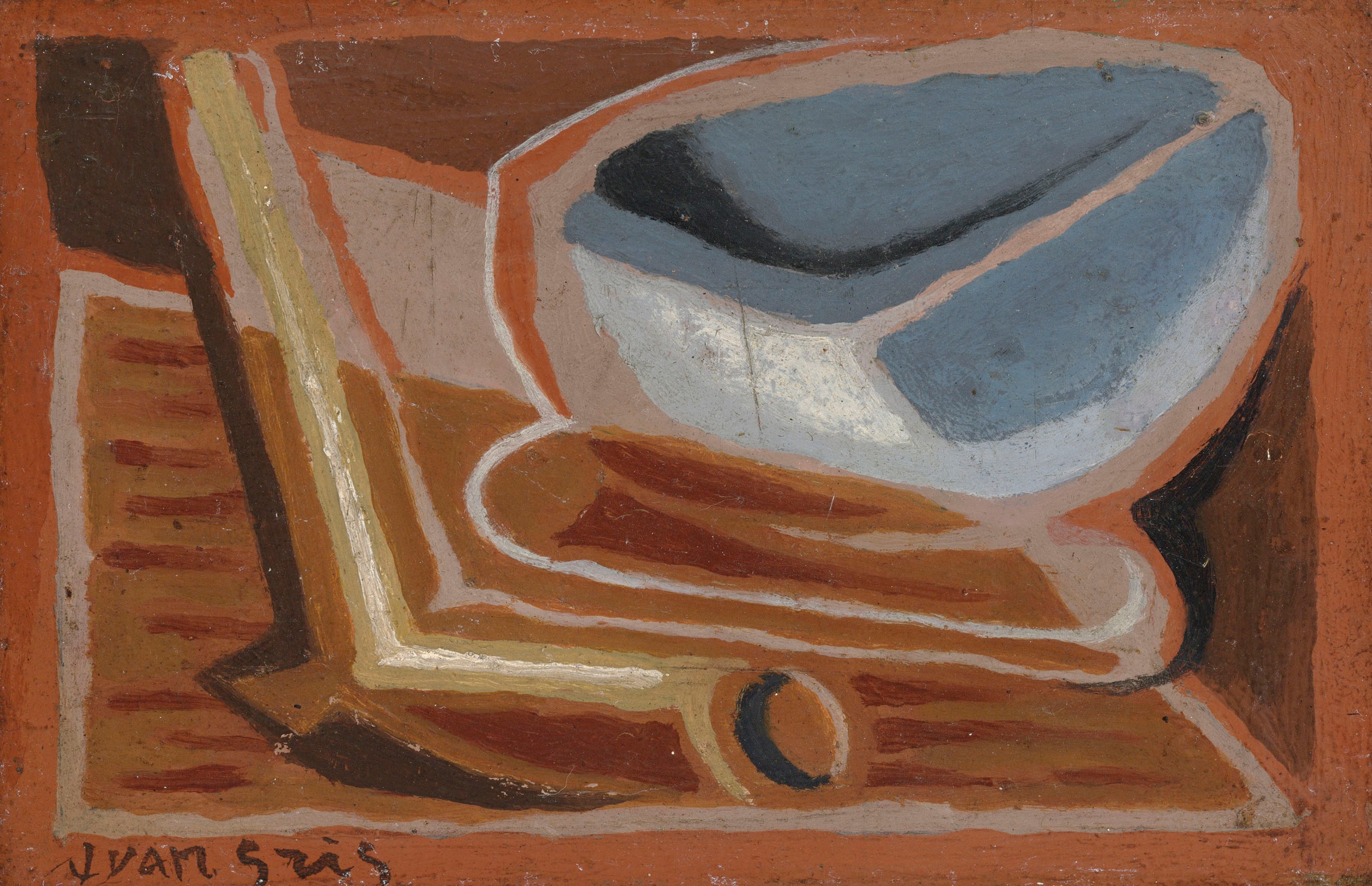 《碗》（the bowl）｜胡安·格里斯 Juan Gris｜1924