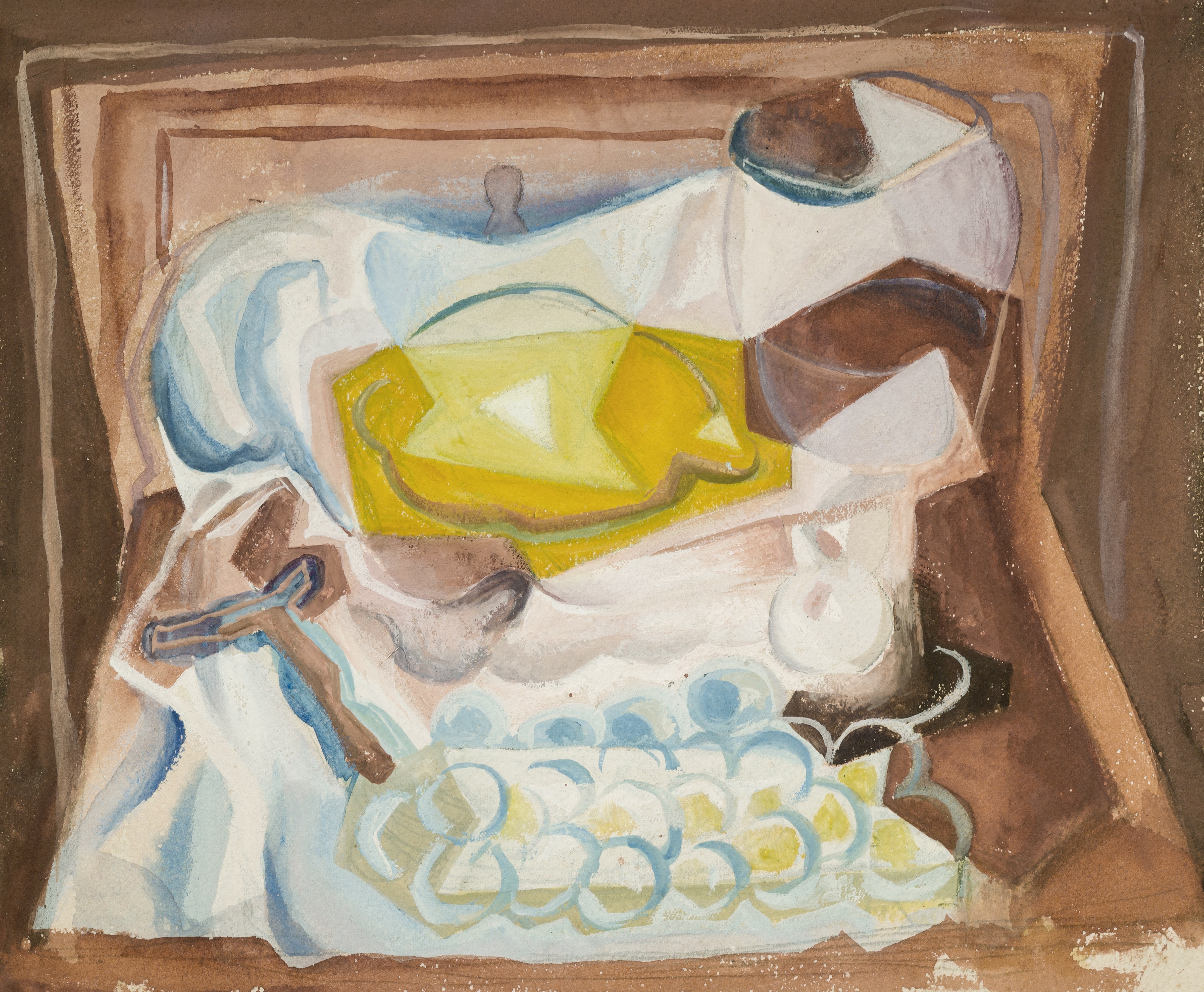 《静物》（still lifes）｜胡安·格里斯 Juan Gris｜约1926