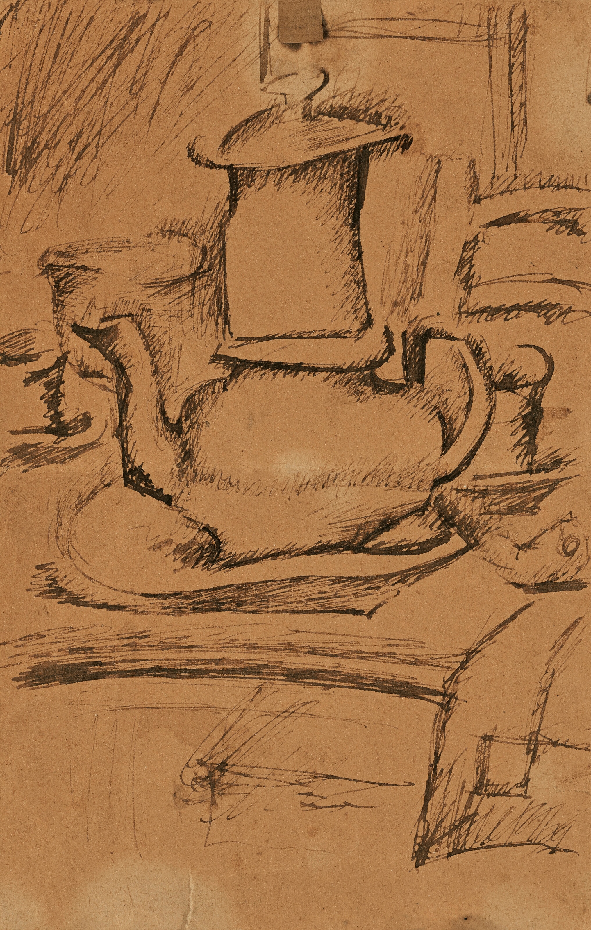 《still life at the coffee maker》｜胡安·格里斯 Juan Gris｜不明