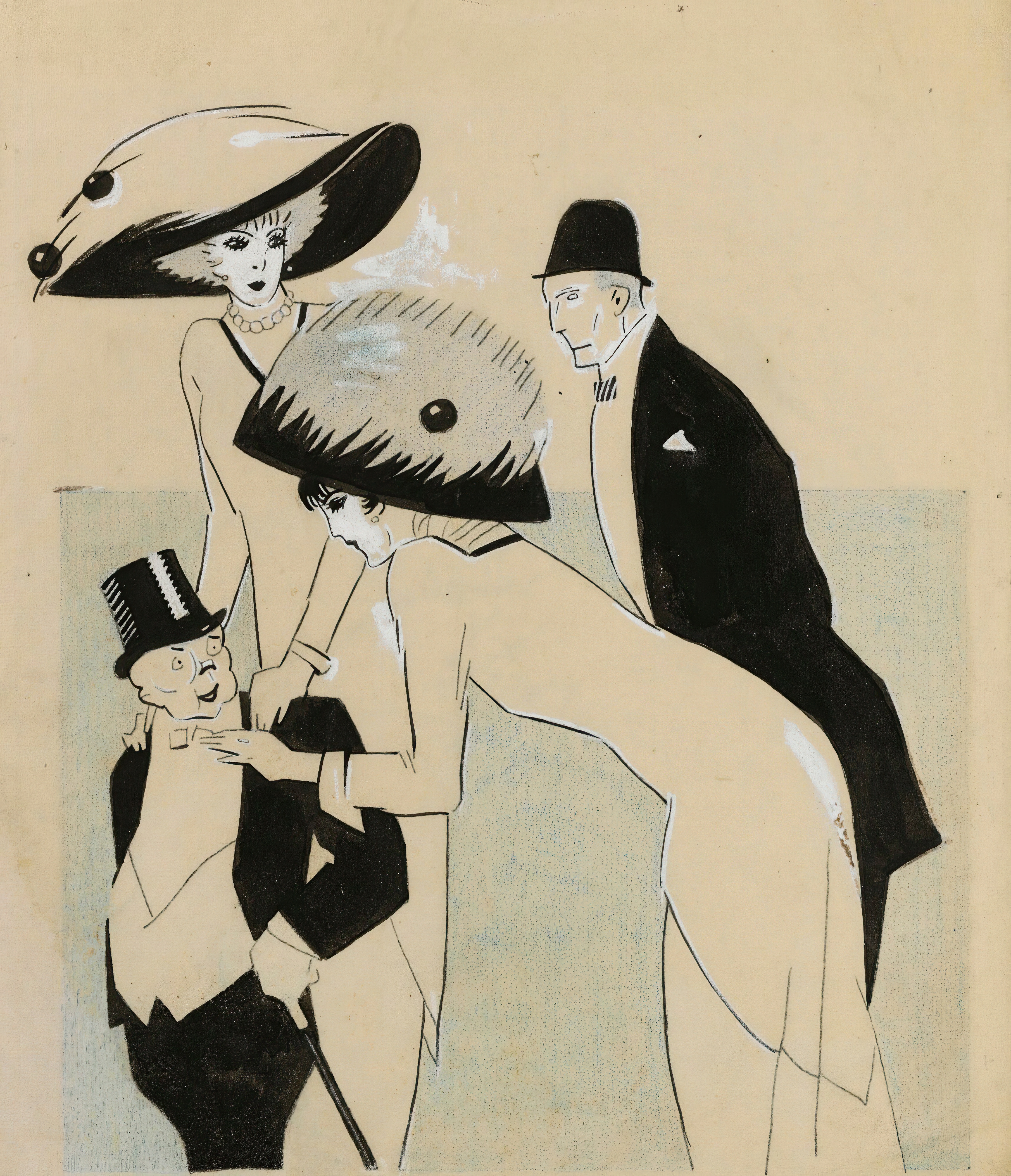 《矮人》（the dwarves）｜胡安·格里斯 Juan Gris｜不明