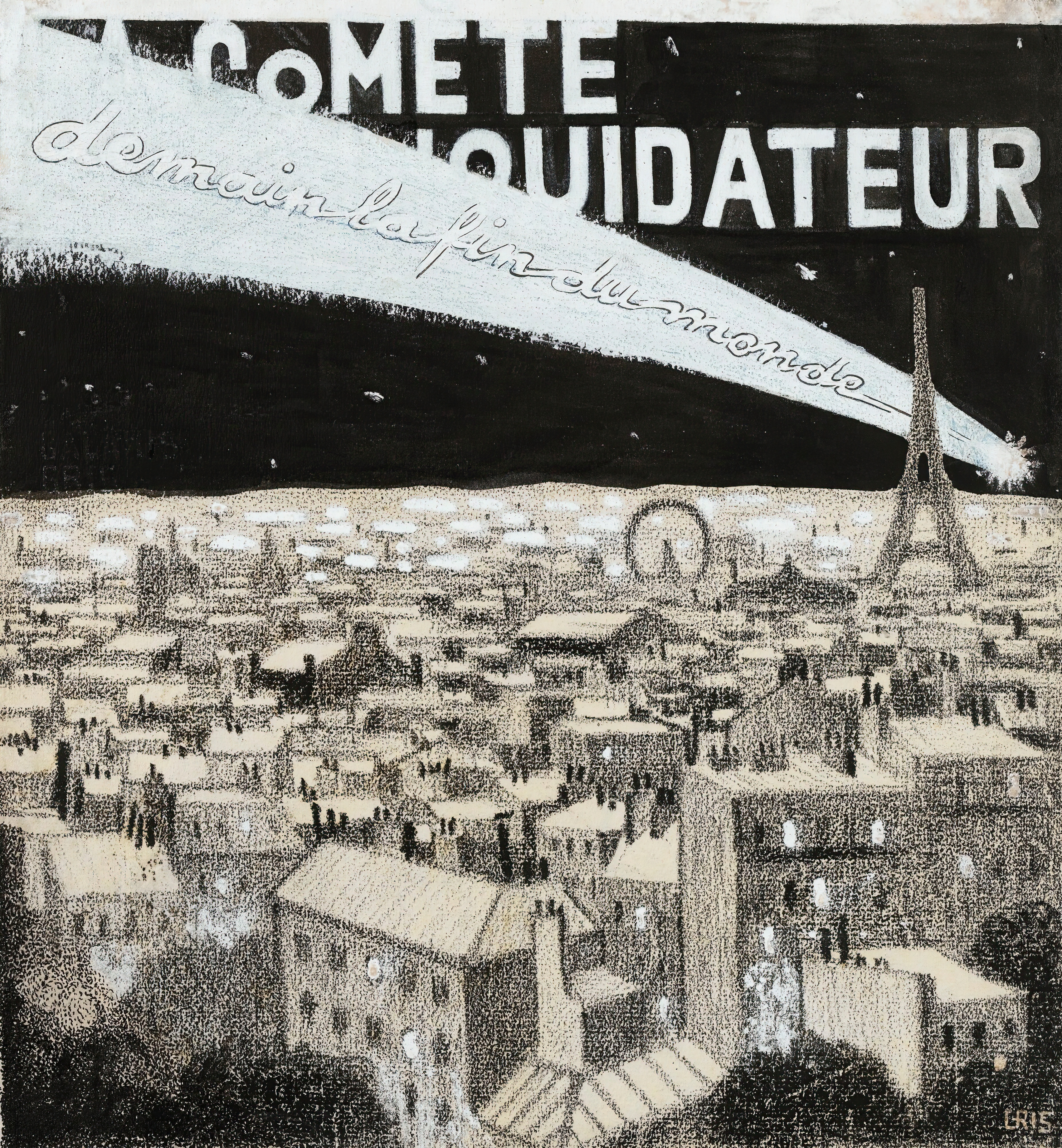 《清算者彗星》（the liquidator comet）｜胡安·格里斯 Juan Gris｜不明