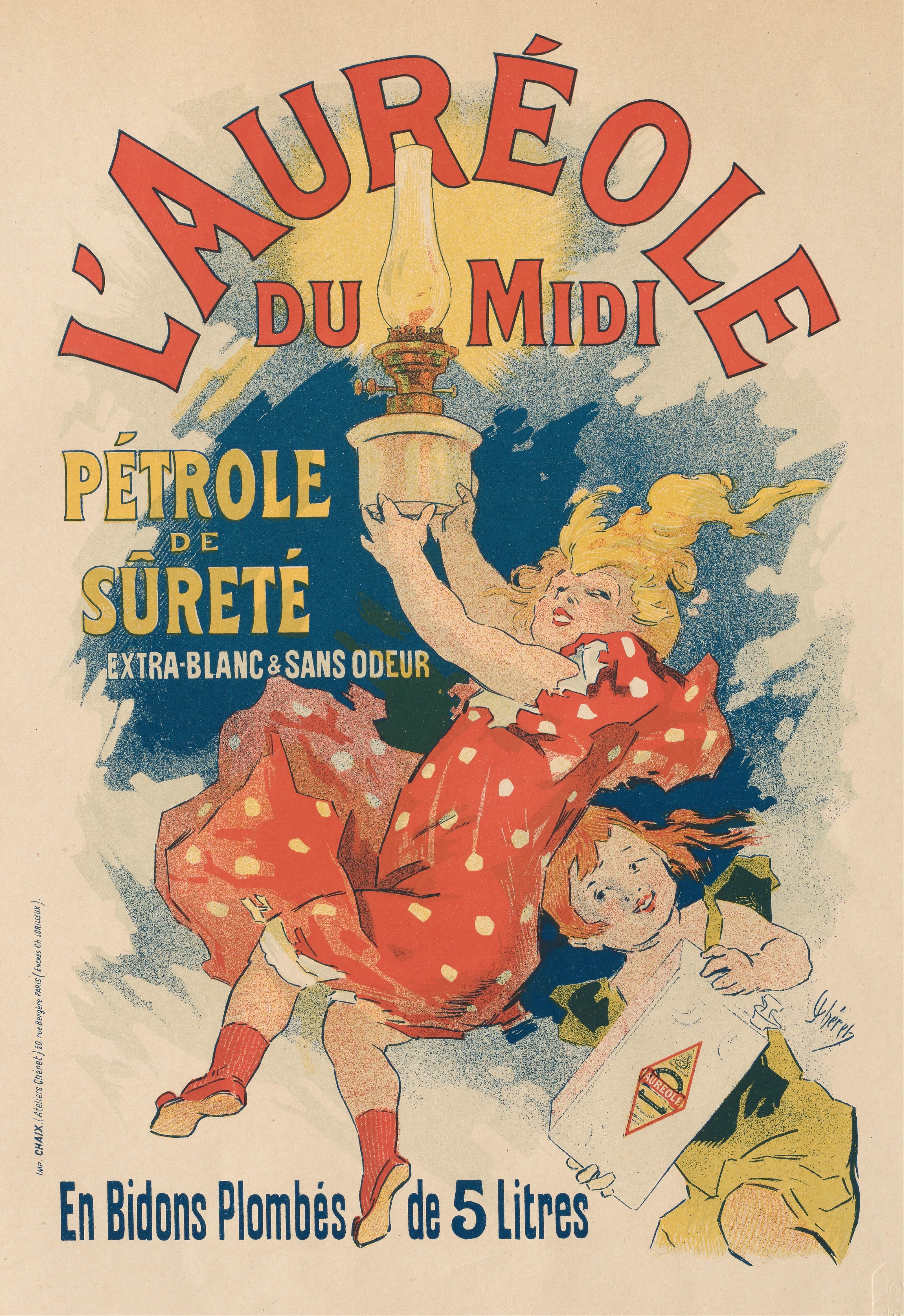 《正午的光环》（The Aura of Noon）｜朱尔·谢雷 Jules Chéret｜1893