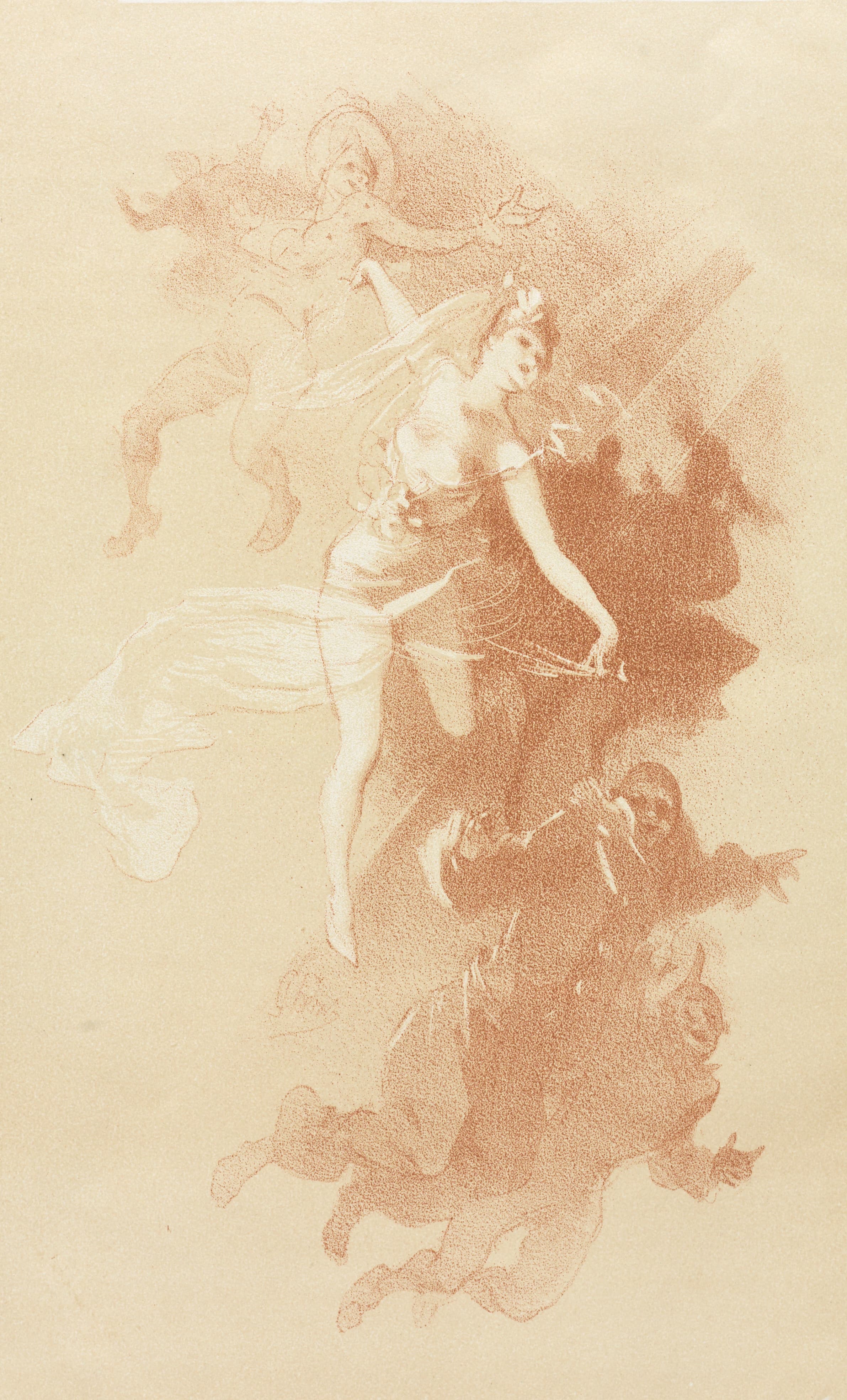 《舞蹈》（The Dance）｜朱尔·谢雷 Jules Chéret｜1893