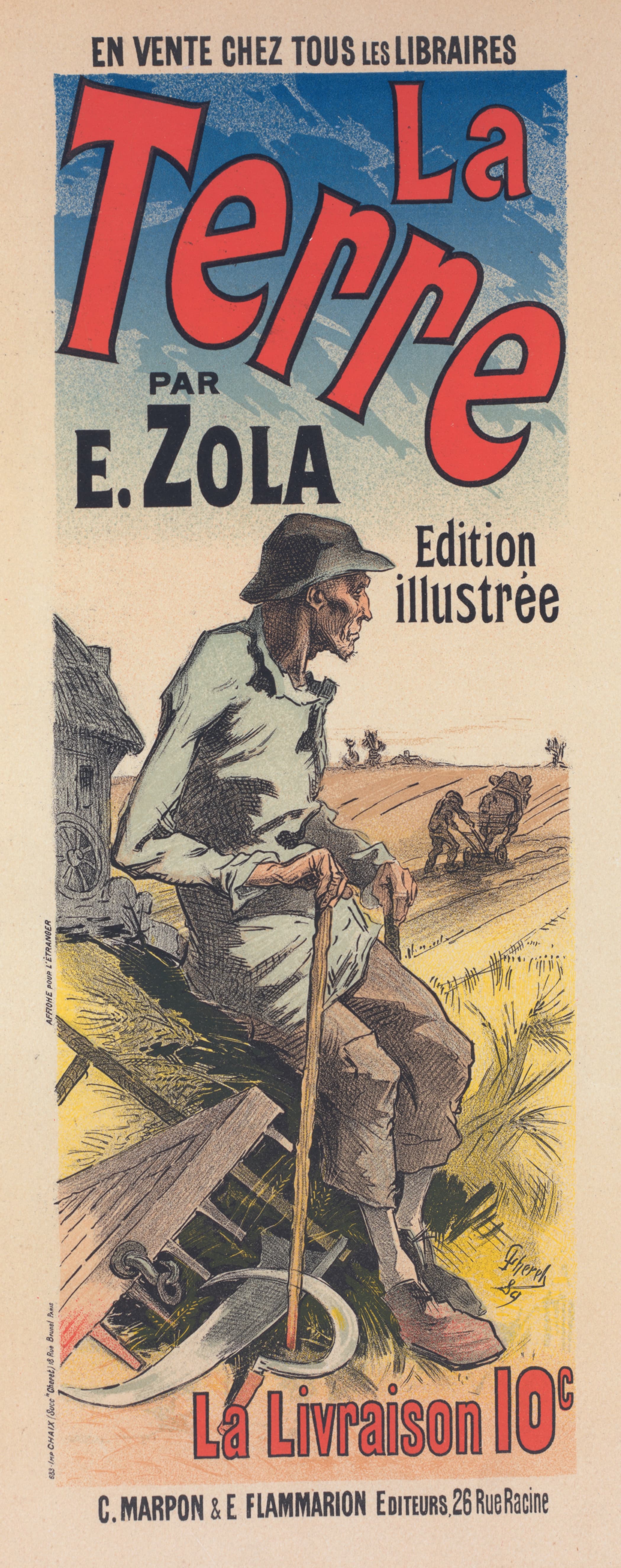 《地球》（Earth）｜朱尔·谢雷 Jules Chéret｜1897