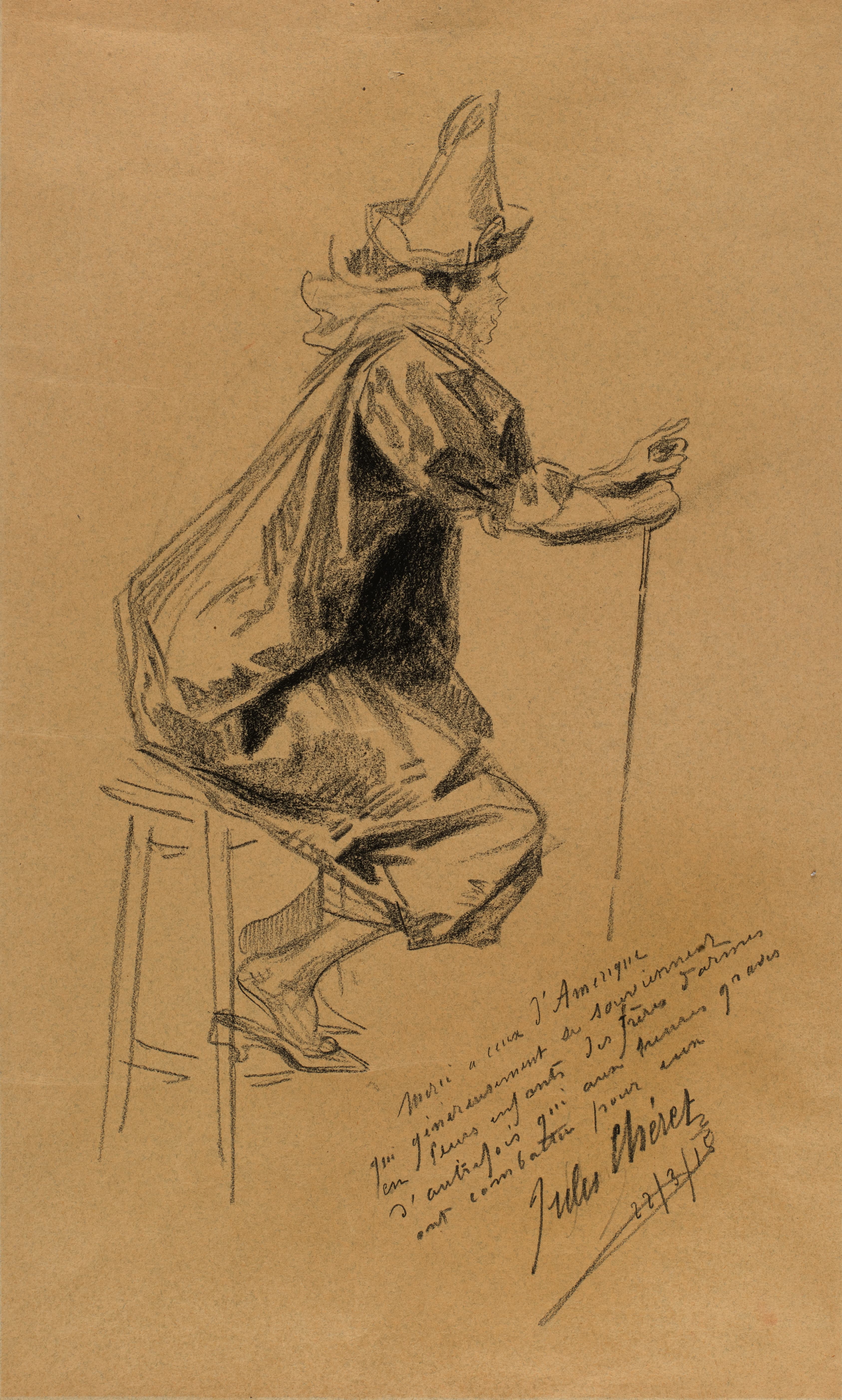 《小丑》（The Clown）｜朱尔·谢雷 Jules Chéret｜1915