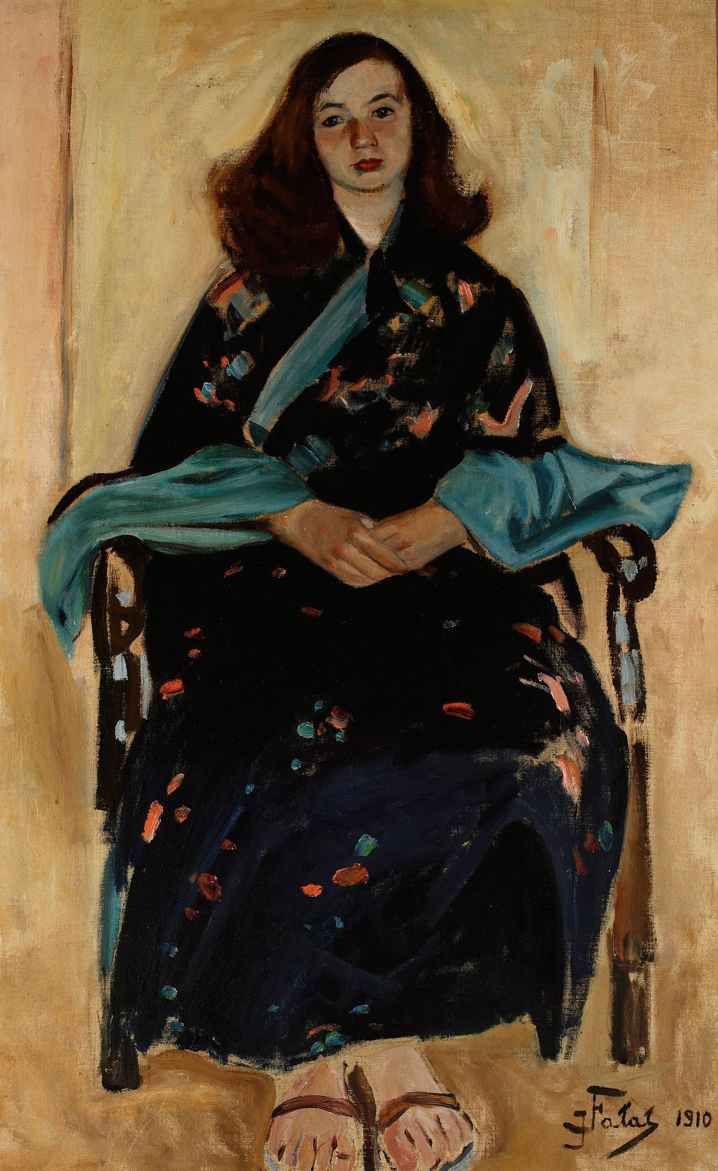 和服女子