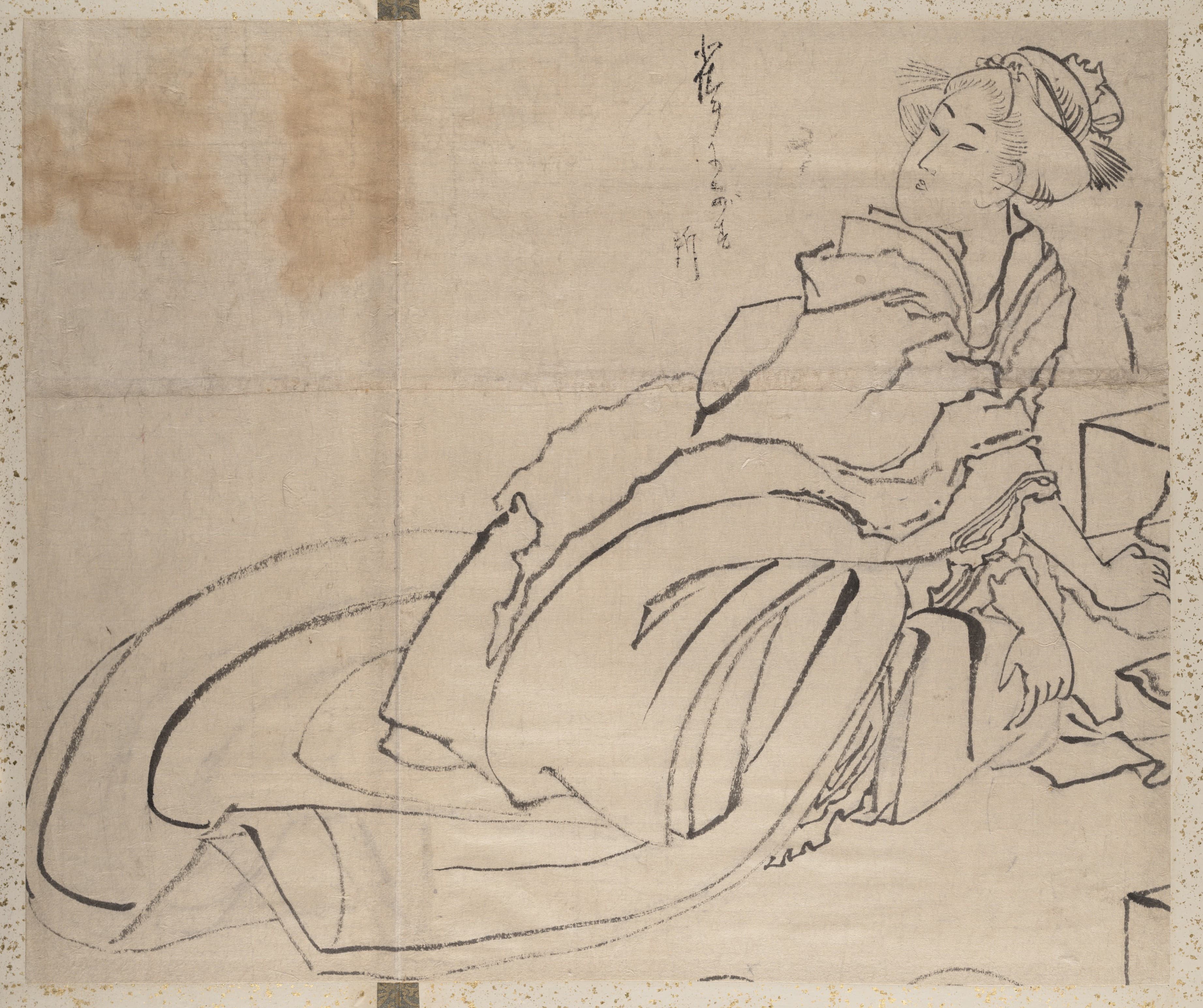 《《葛饰北斋及其弟子素描册》第56图》（Album of Sketches by Katsushika Hokusai and His Disciples Pl.56）｜葛饰北斋 Katsushika Hokusai｜19th century