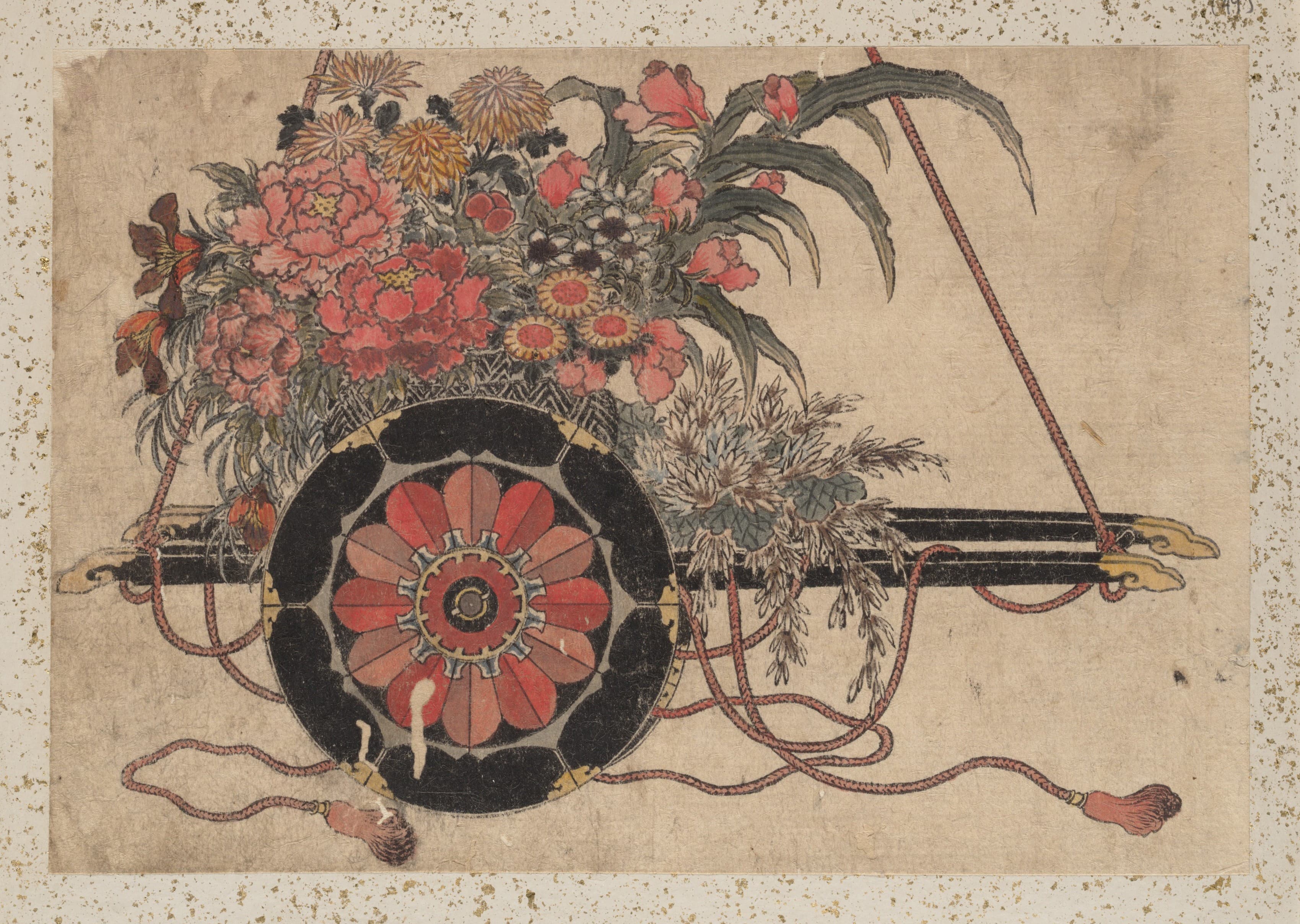 《《葛饰北斋及其弟子素描册》第50图》（Album of Sketches by Katsushika Hokusai and His Disciples Pl.50）｜葛饰北斋 Katsushika Hokusai｜19th century