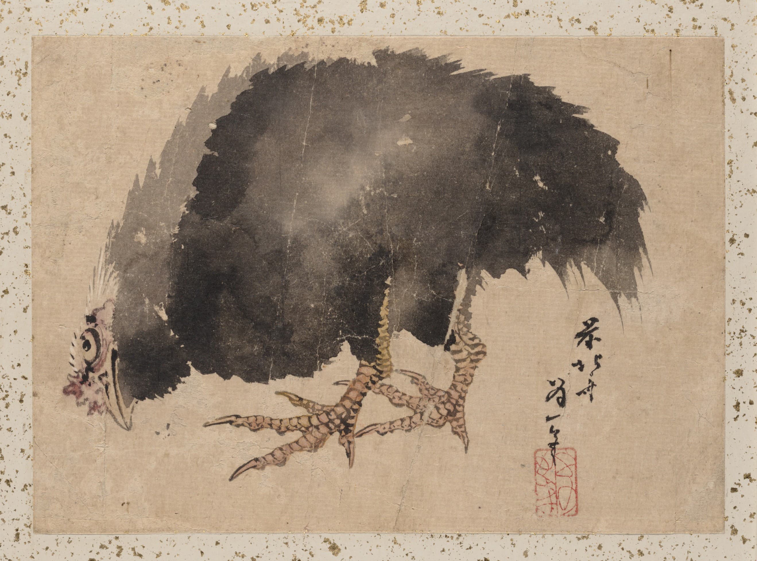 《《葛饰北斋及其弟子素描册》第45图》（Album of Sketches by Katsushika Hokusai and His Disciples Pl.45）｜葛饰北斋 Katsushika Hokusai｜19th century
