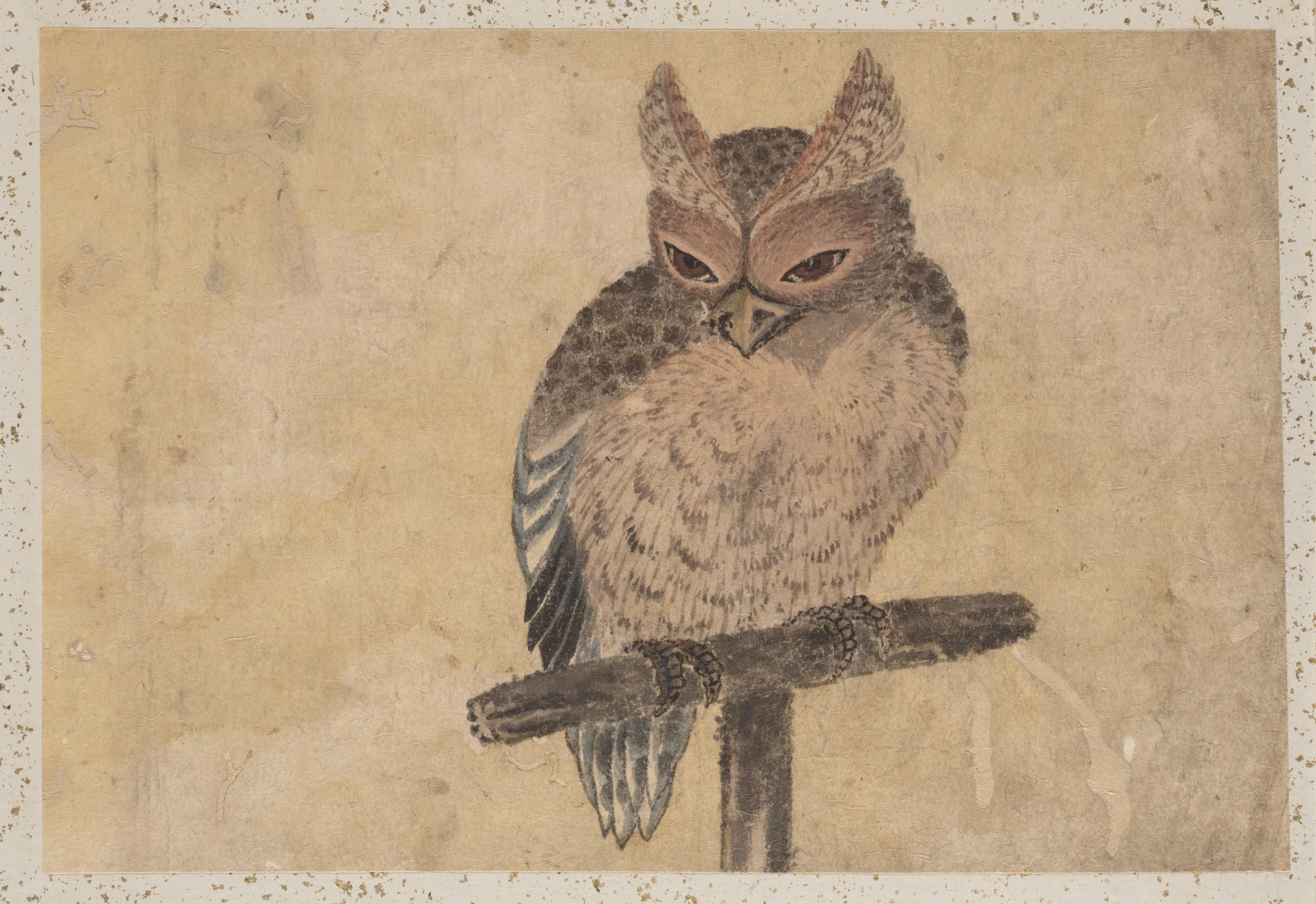 《《葛饰北斋及其弟子素描册》第40图》（Album of Sketches by Katsushika Hokusai and His Disciples Pl.40）｜葛饰北斋 Katsushika Hokusai｜19th century