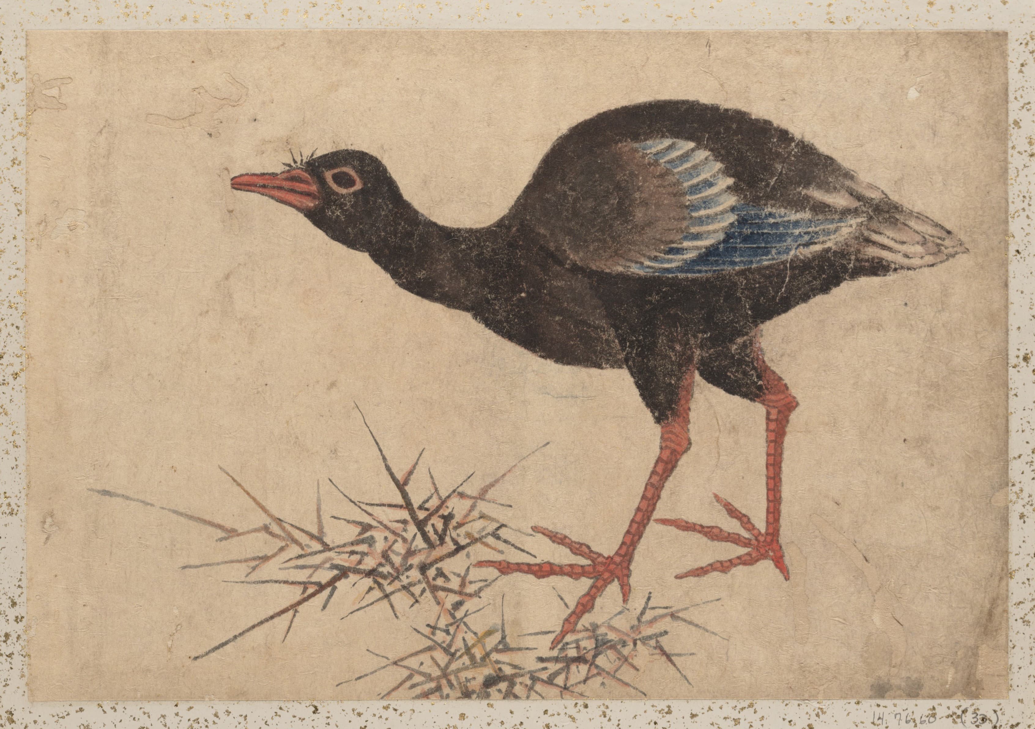 《《葛饰北斋及其弟子素描册》第33图》（Album of Sketches by Katsushika Hokusai and His Disciples Pl.33）｜葛饰北斋 Katsushika Hokusai｜19th century