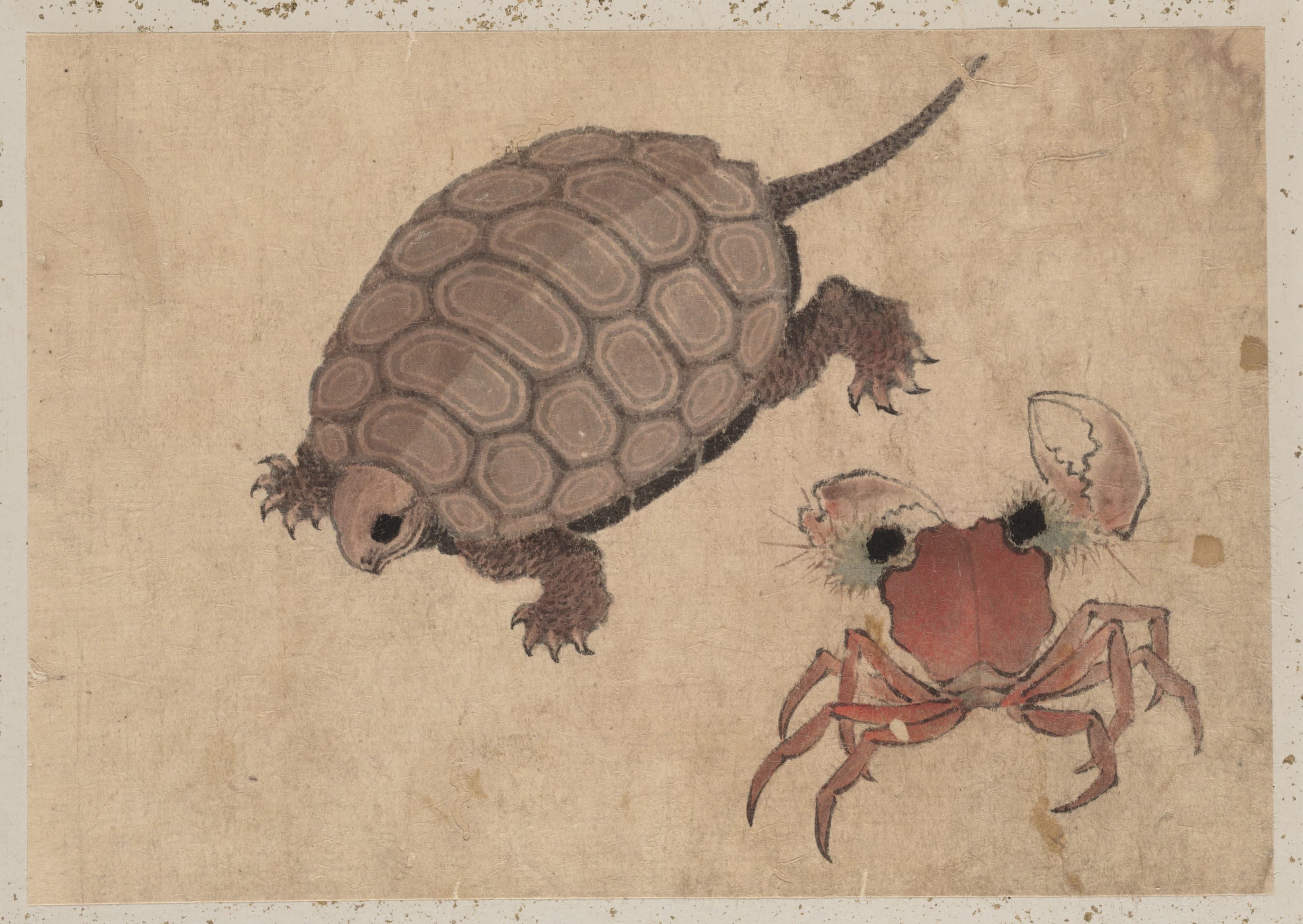 《《葛饰北斋及其弟子素描册》第30图》（Album of Sketches by Katsushika Hokusai and His Disciples Pl.30）｜葛饰北斋 Katsushika Hokusai｜19th century