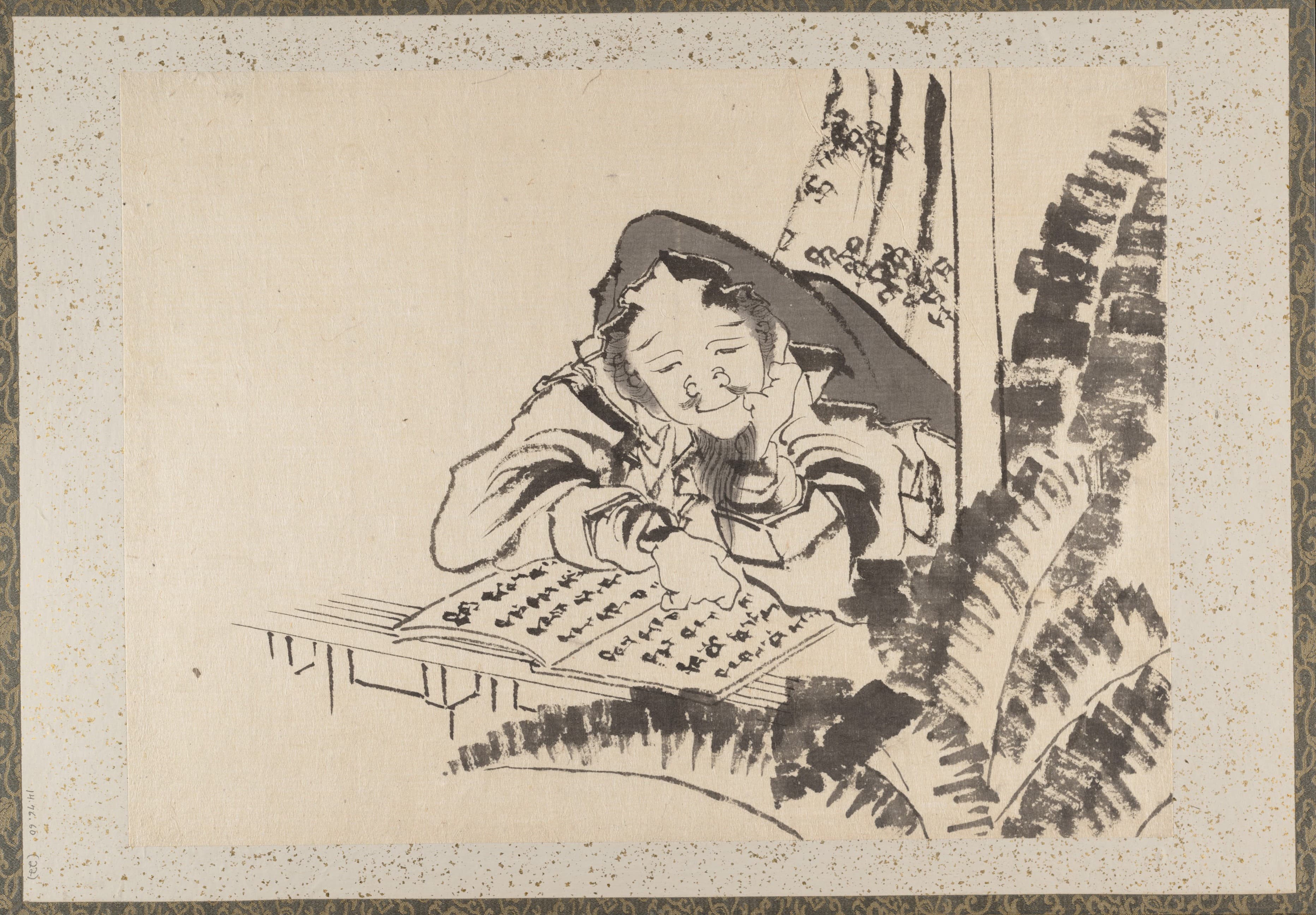 《《葛饰北斋及其弟子素描册》第22图》（Album of Sketches by Katsushika Hokusai and His Disciples Pl.22）｜葛饰北斋 Katsushika Hokusai｜19th century