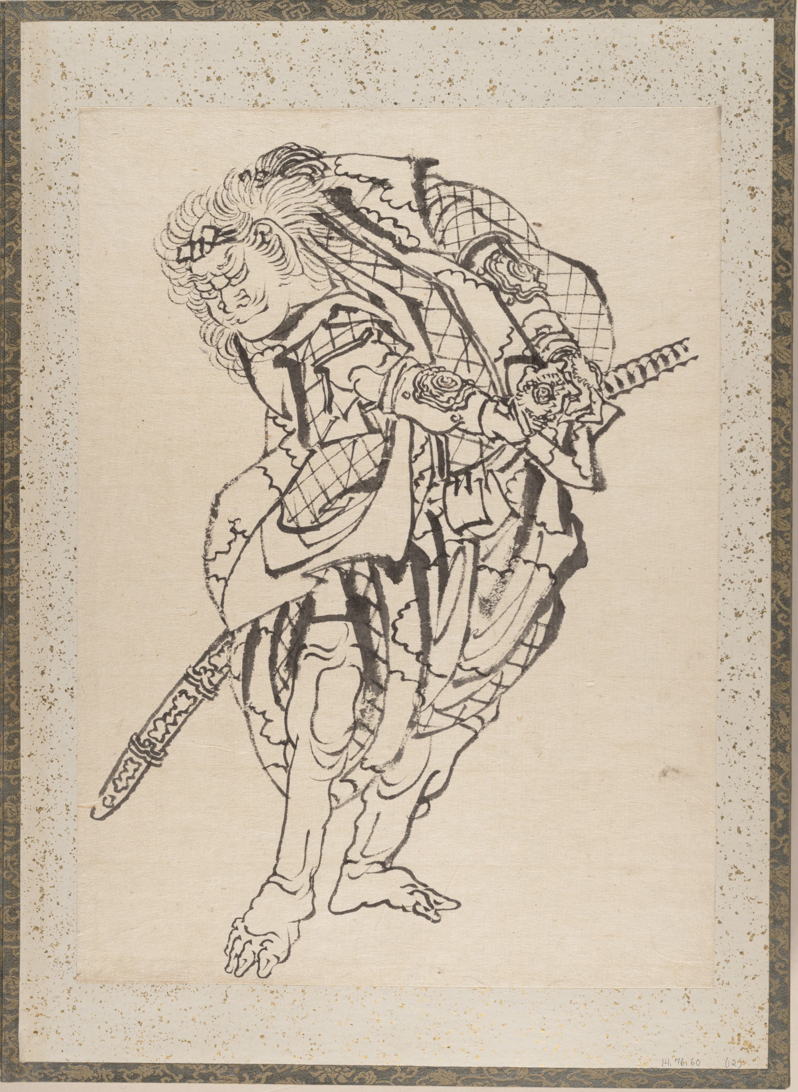 《《葛饰北斋及其弟子素描册》第12图》（Album of Sketches by Katsushika Hokusai and His Disciples Pl.12）｜葛饰北斋 Katsushika Hokusai｜19th century