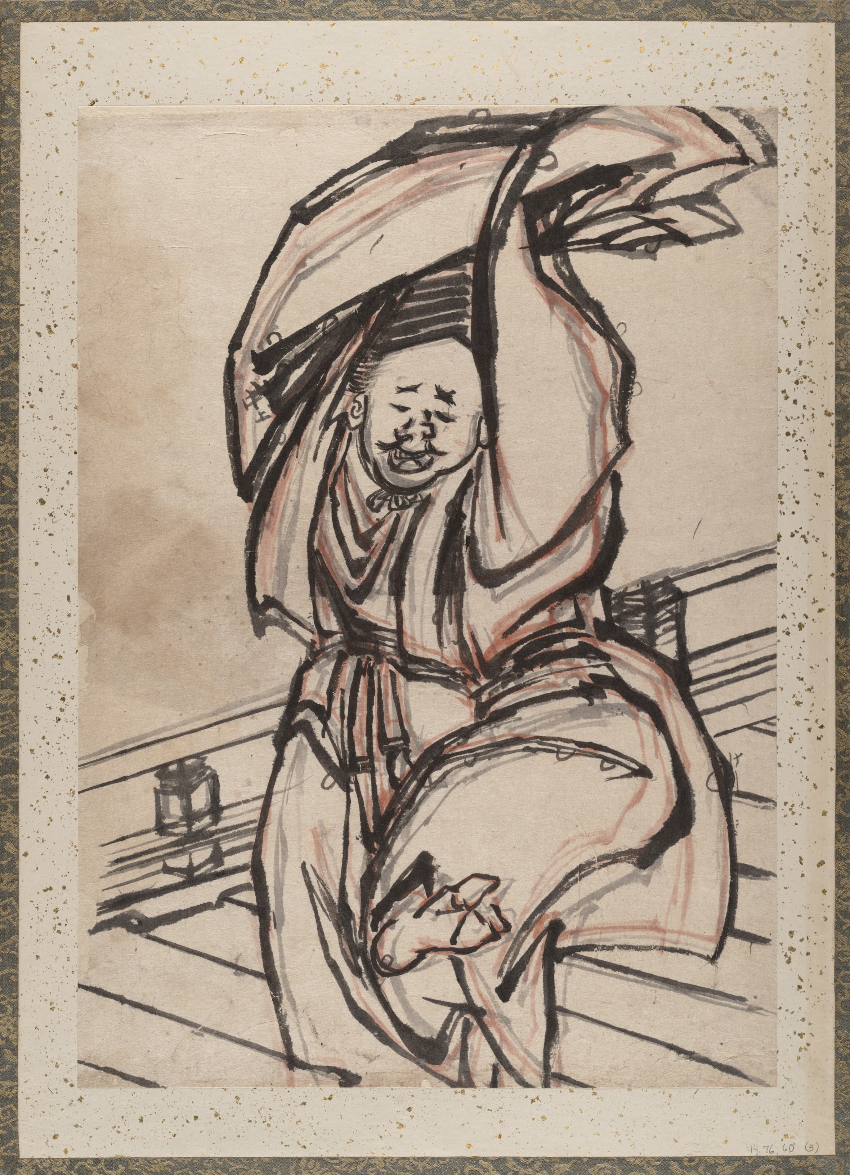 《《葛饰北斋及其弟子素描册》第3图》（Album of Sketches by Katsushika Hokusai and His Disciples Pl.03）｜葛饰北斋 Katsushika Hokusai｜19th century