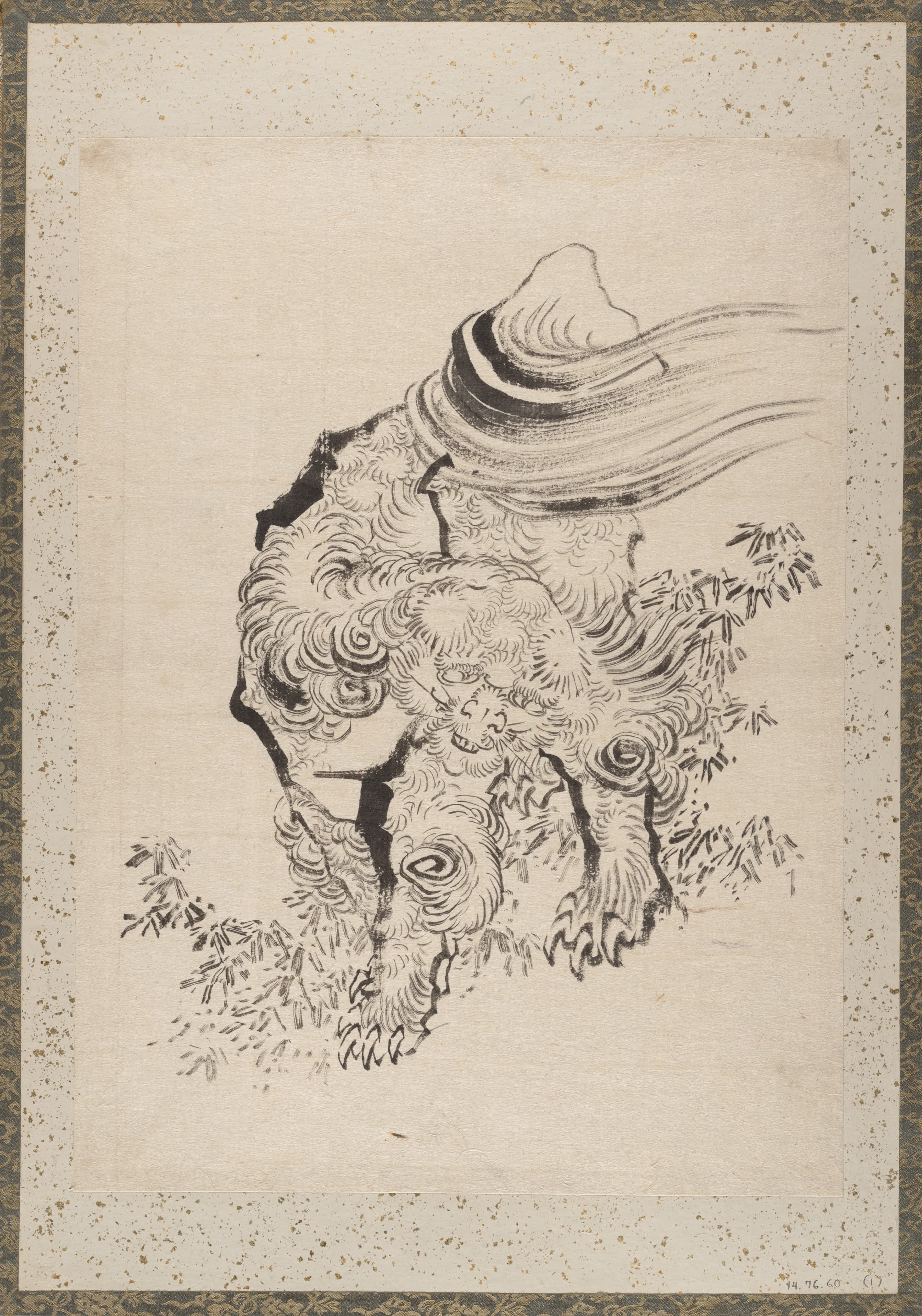 《《葛饰北斋及其弟子素描册》第1图》（Album of Sketches by Katsushika Hokusai and His Disciples Pl.01）｜葛饰北斋 Katsushika Hokusai｜19th century