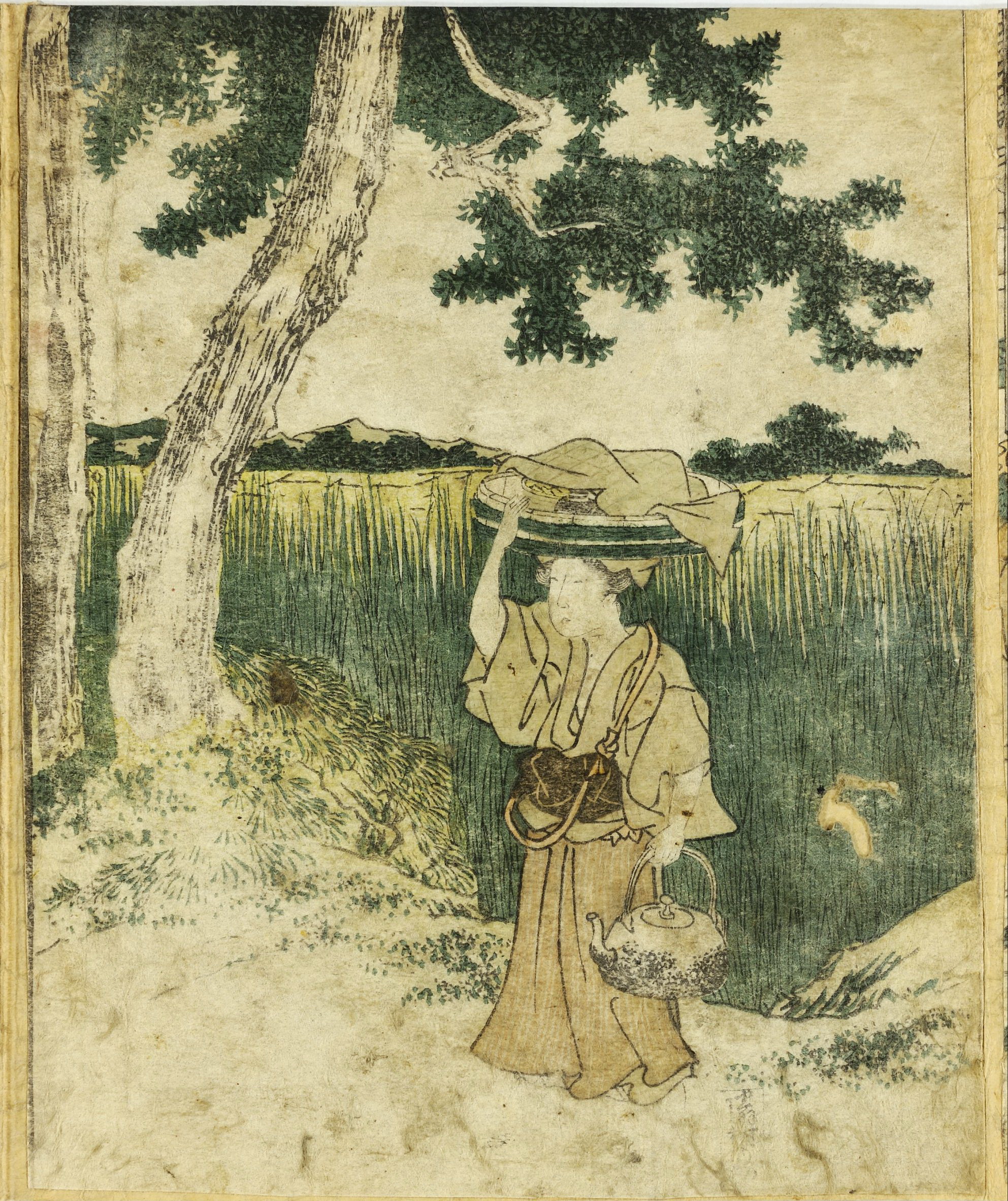 《女性职业 (7)》（Professions of women (7)）｜葛饰北斋 Katsushika Hokusai｜不明