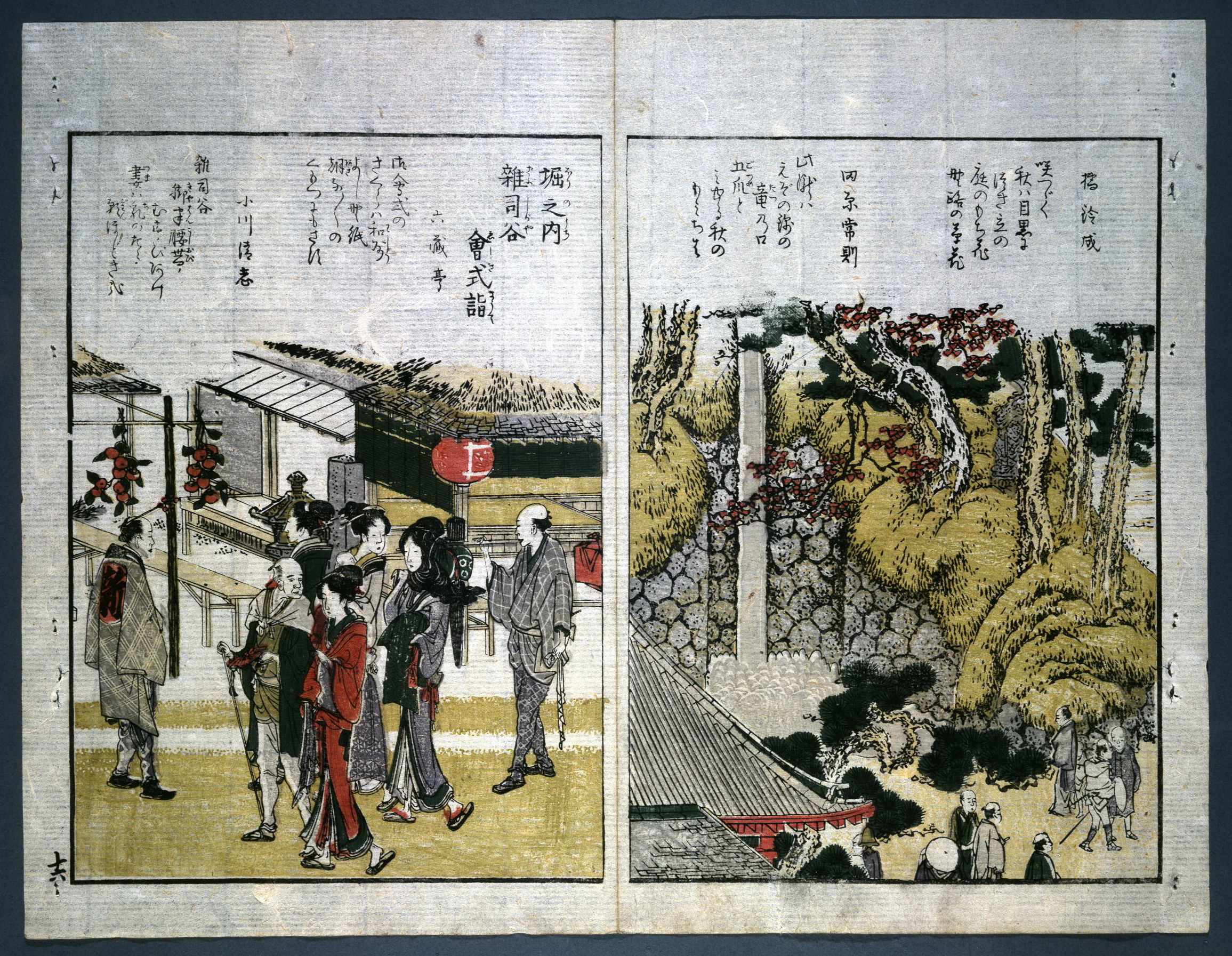 《江户 (24)》（Edo (24)）｜葛饰北斋 Katsushika Hokusai｜1800