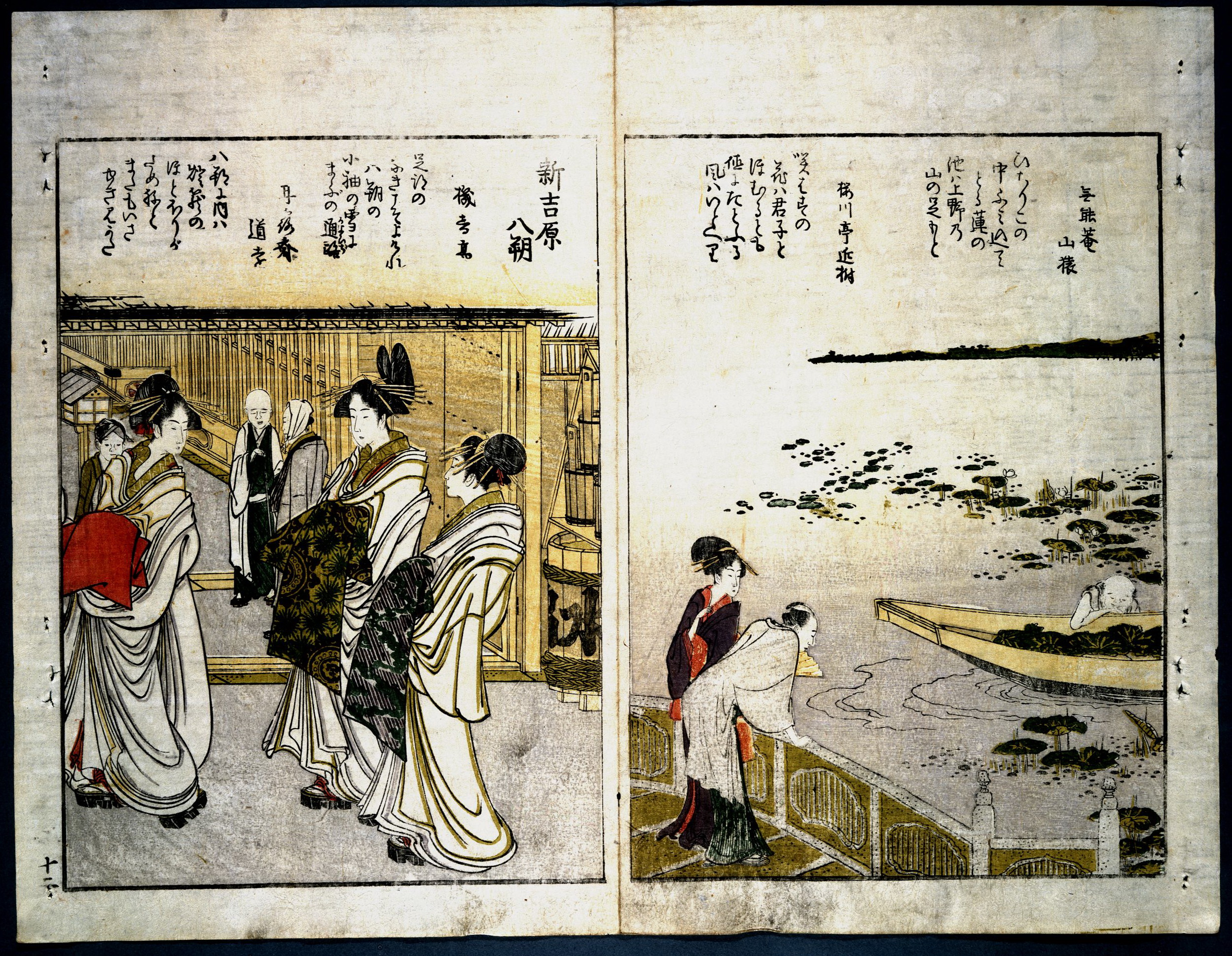 《江户 (28)》（Edo (28)）｜葛饰北斋 Katsushika Hokusai｜1800