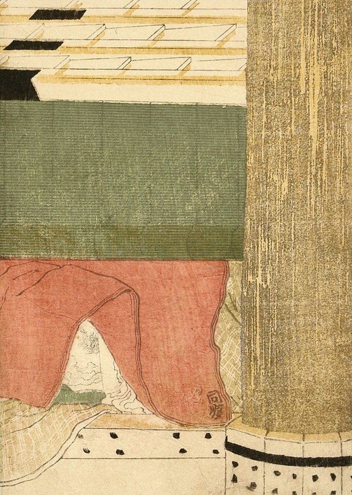 《在船上约1814片段2》（In the boat 约 1814 fragment 2）｜葛饰北斋 Katsushika Hokusai｜1814