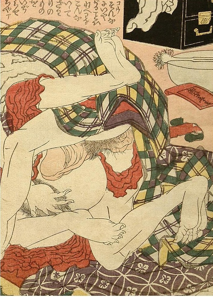 《冲动约1820片段2》（Impulsive 约 1820 fragment 2）｜葛饰北斋 Katsushika Hokusai｜1820