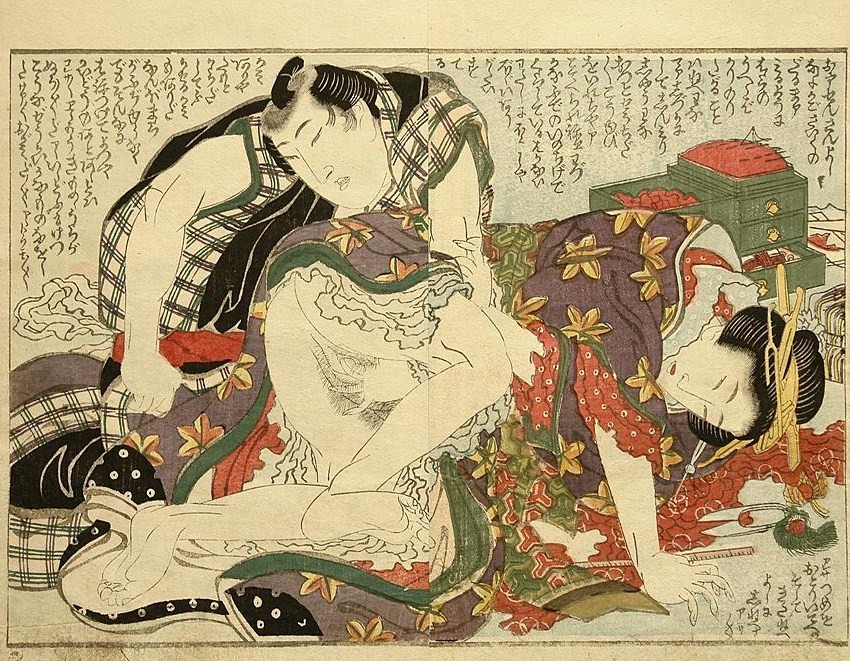 《裁缝约1820》（Seamstress 约 1820）｜葛饰北斋 Katsushika Hokusai｜1820