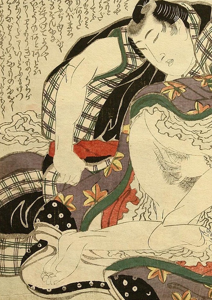 《裁缝约1820片段1》（Seamstress 约 1820 fragment 1）｜葛饰北斋 Katsushika Hokusai｜1820