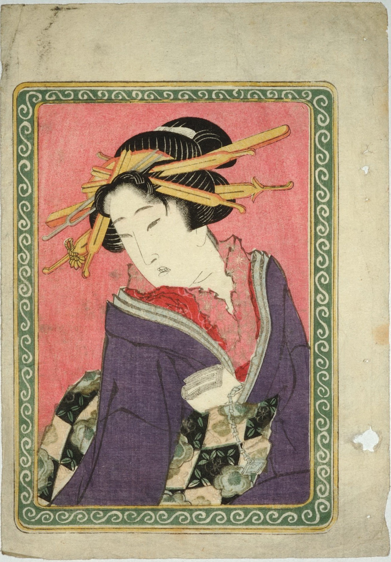 《葛饰北斋画册（约1830年）第007图》（Katsushika Hokusai Album (约1830年), Plate 7）｜葛饰北斋 Katsushika Hokusai｜1830