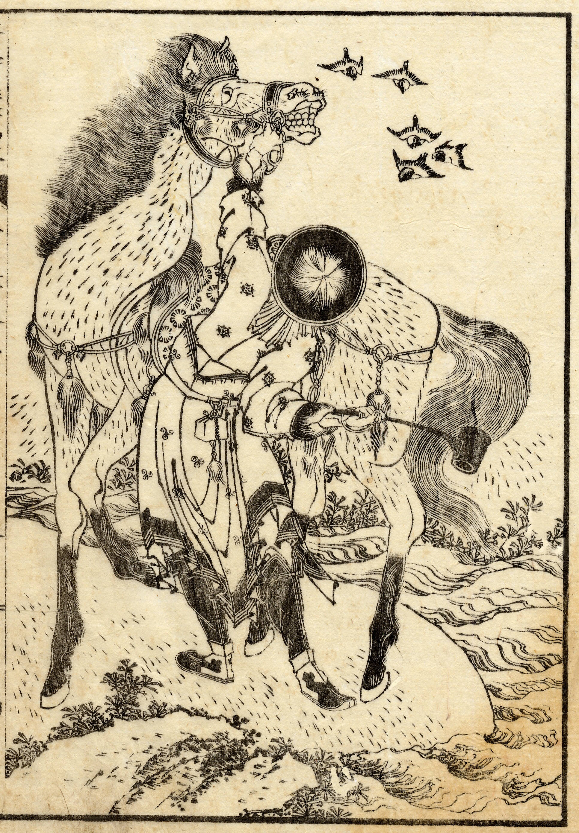 《葛饰北斋作品集第135图》（Katsushika Hokusai Works, Plate 135）｜葛饰北斋 Katsushika Hokusai｜19世纪