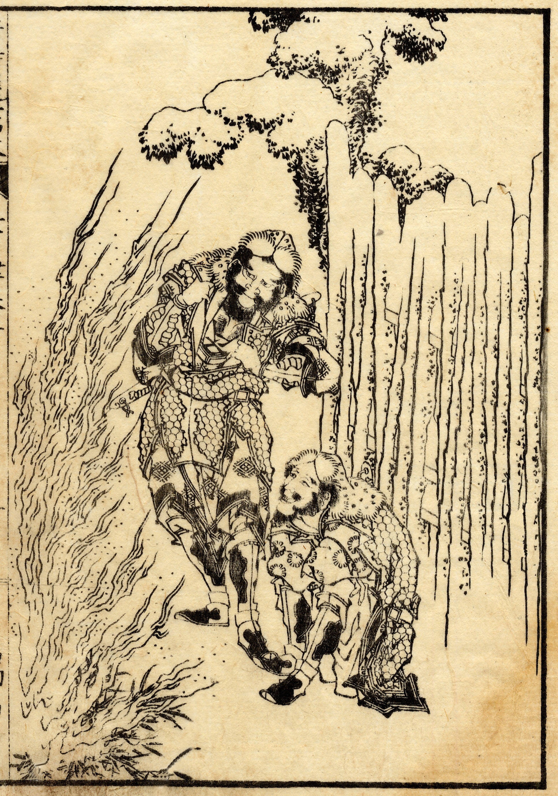 《葛饰北斋作品集第156图》（Katsushika Hokusai Works, Plate 156）｜葛饰北斋 Katsushika Hokusai｜19世纪