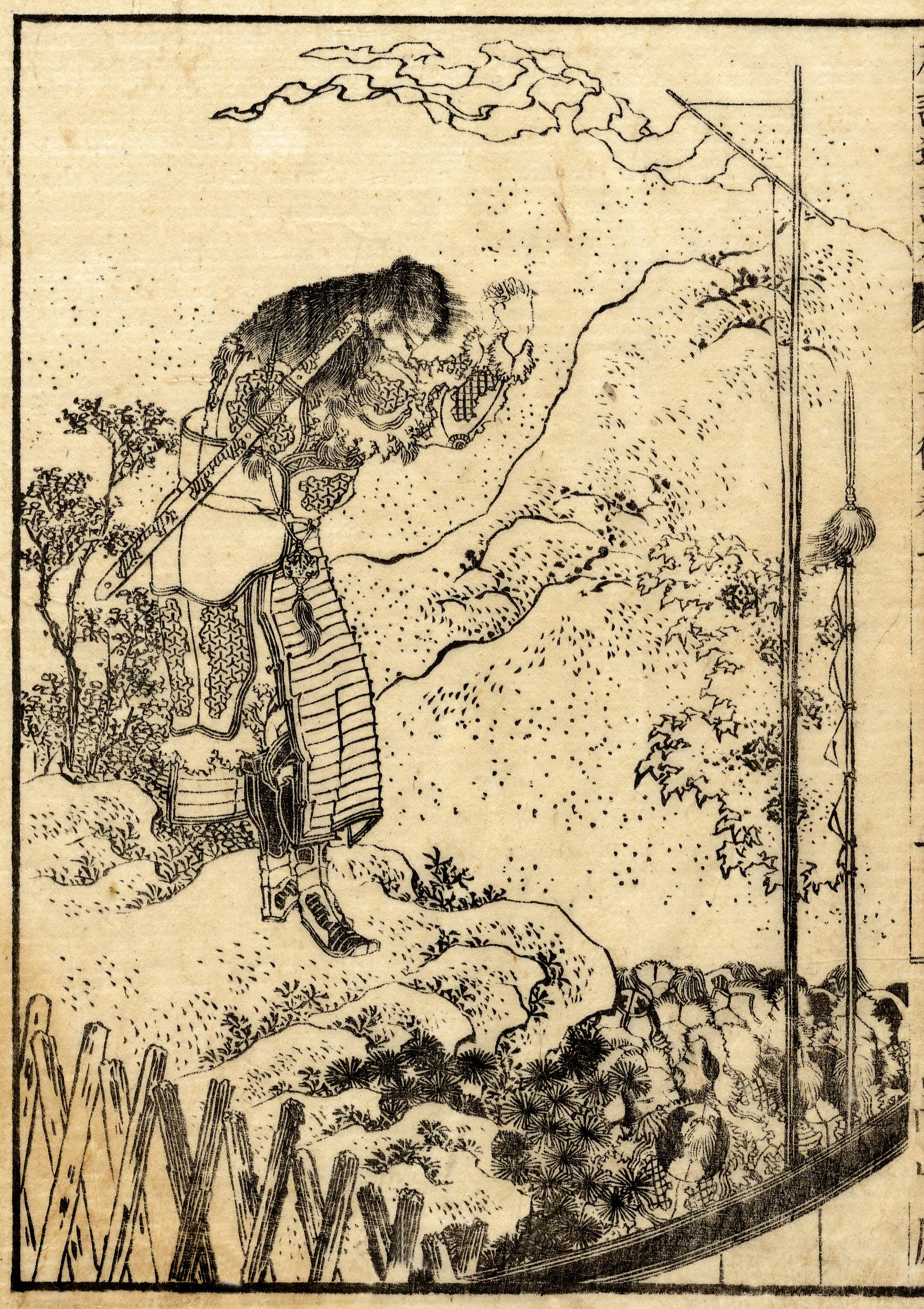 《葛饰北斋作品集第060图》（Katsushika Hokusai Works, Plate 60）｜葛饰北斋 Katsushika Hokusai｜19世纪