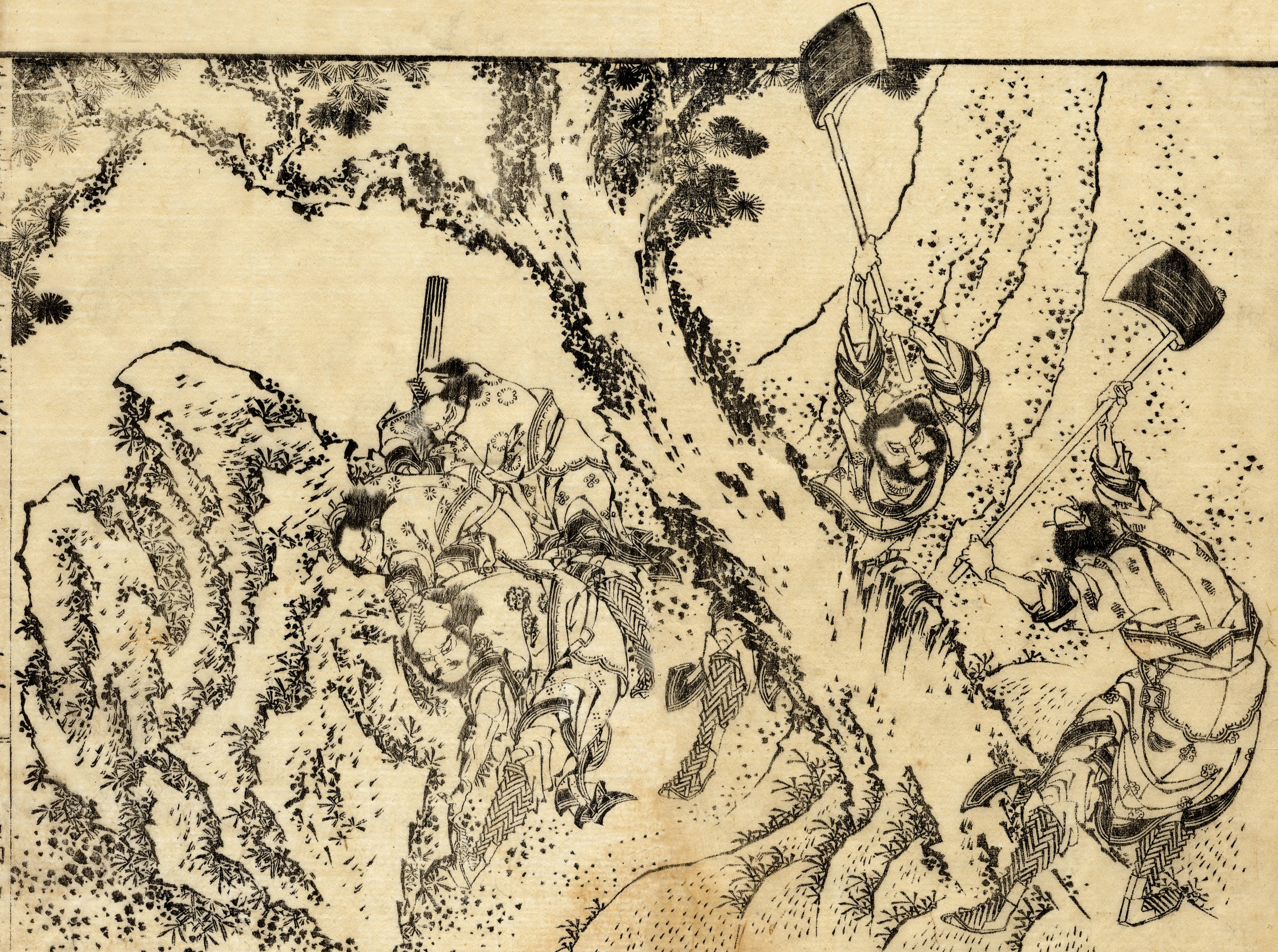 《葛饰北斋作品集第068图》（Katsushika Hokusai Works, Plate 68）｜葛饰北斋 Katsushika Hokusai｜19世纪