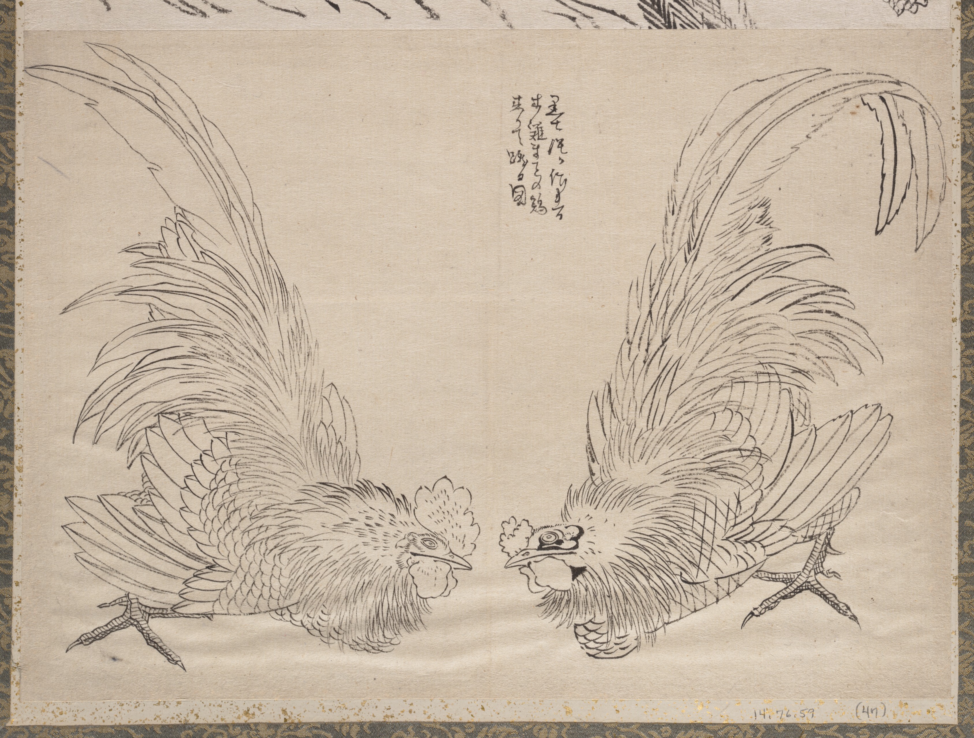 《葛饰北斋及其弟子素描册（DP207207）》（Album of Sketches by Katsushika Hokusai and His Disciples, DP207207）｜葛饰北斋 Katsushika Hokusai｜19世纪