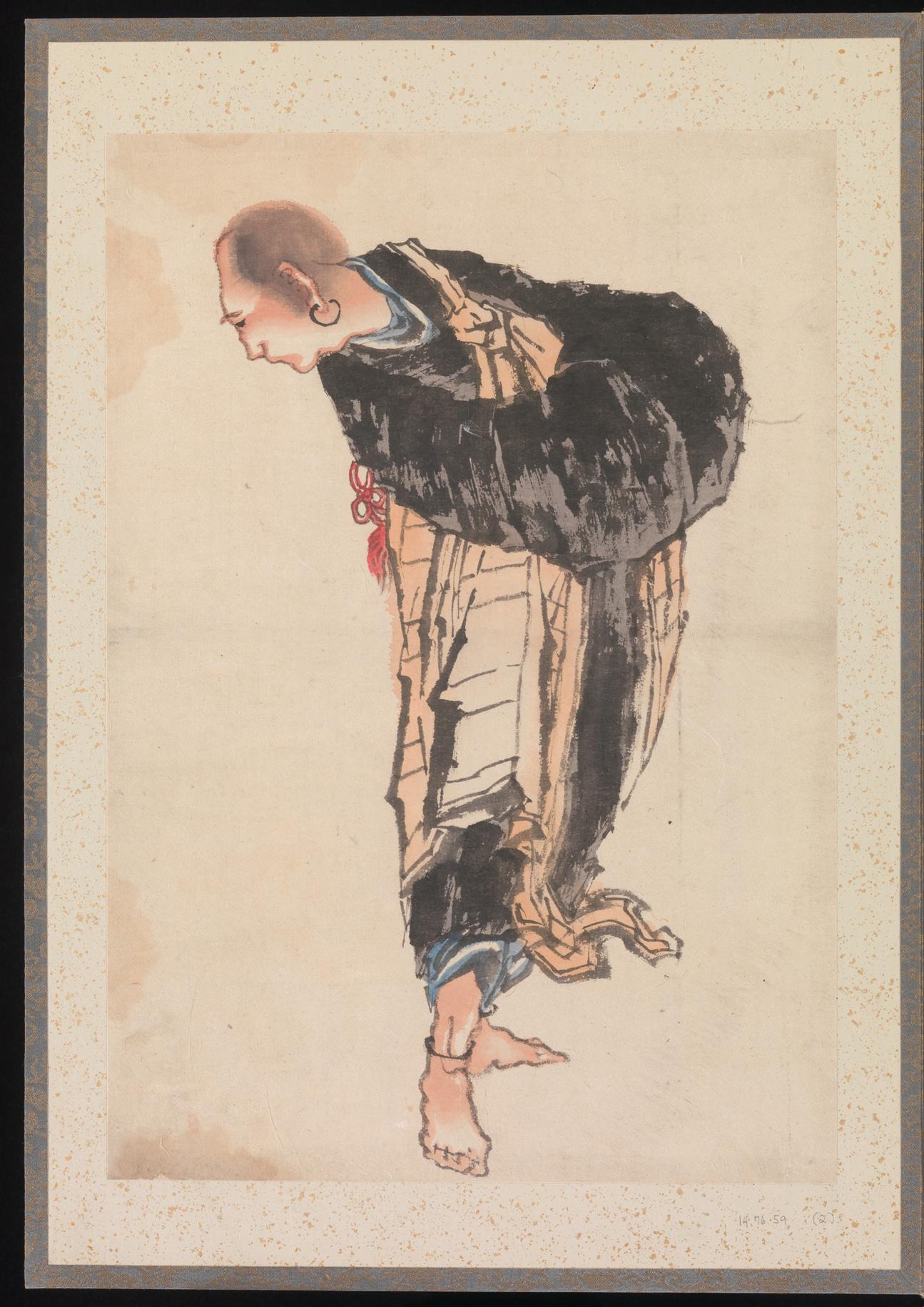 《葛饰北斋及其弟子素描册（DP273185）》（Album of Sketches by Katsushika Hokusai and His Disciples, DP273185）｜葛饰北斋 Katsushika Hokusai｜19世纪