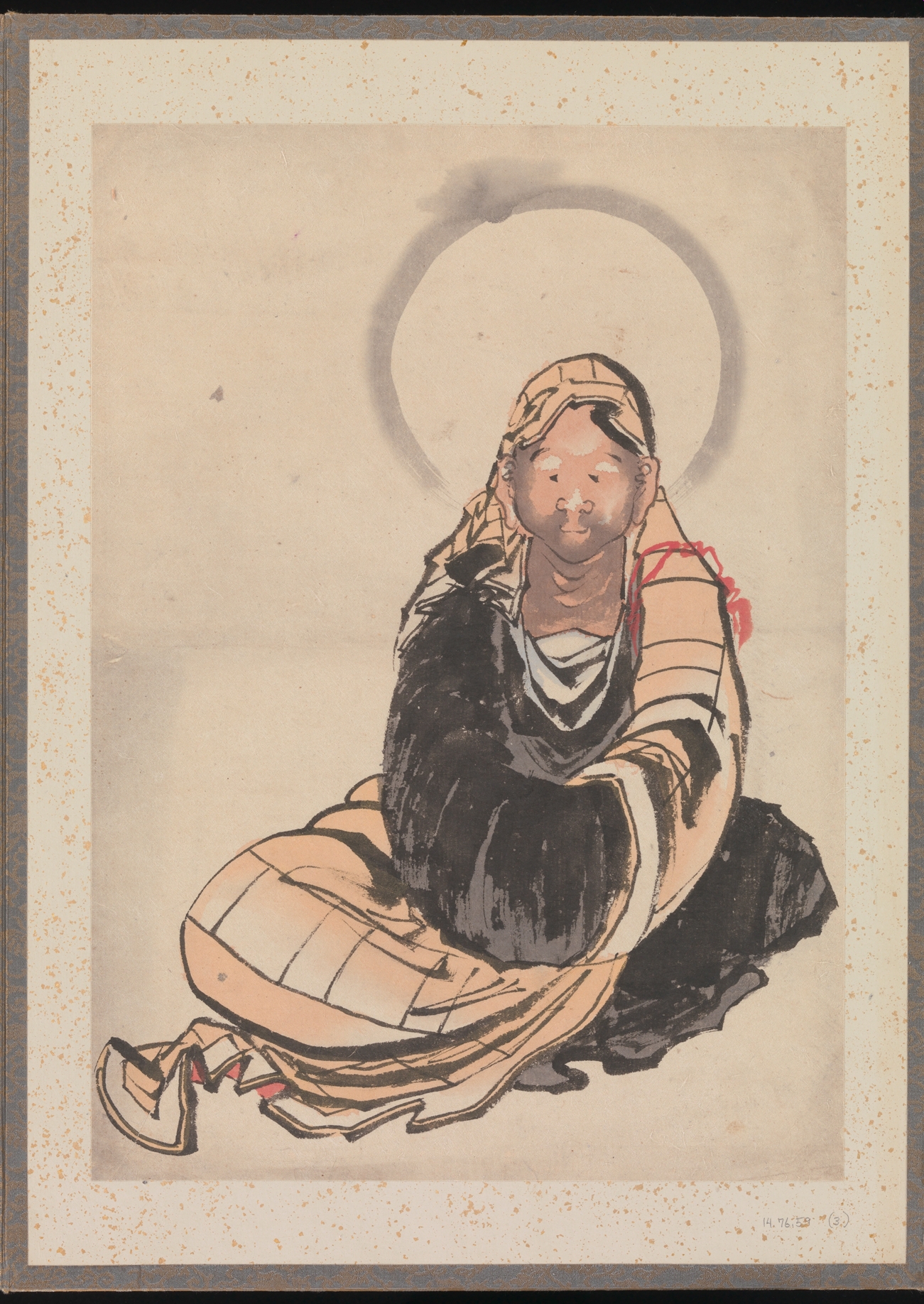 《葛饰北斋及其弟子素描册（DP273186）》（Album of Sketches by Katsushika Hokusai and His Disciples, DP273186）｜葛饰北斋 Katsushika Hokusai｜19世纪